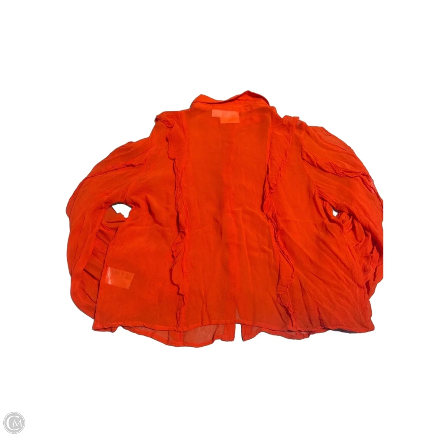 Top Long Sleeve By Maeve In Orange, Size: Xl