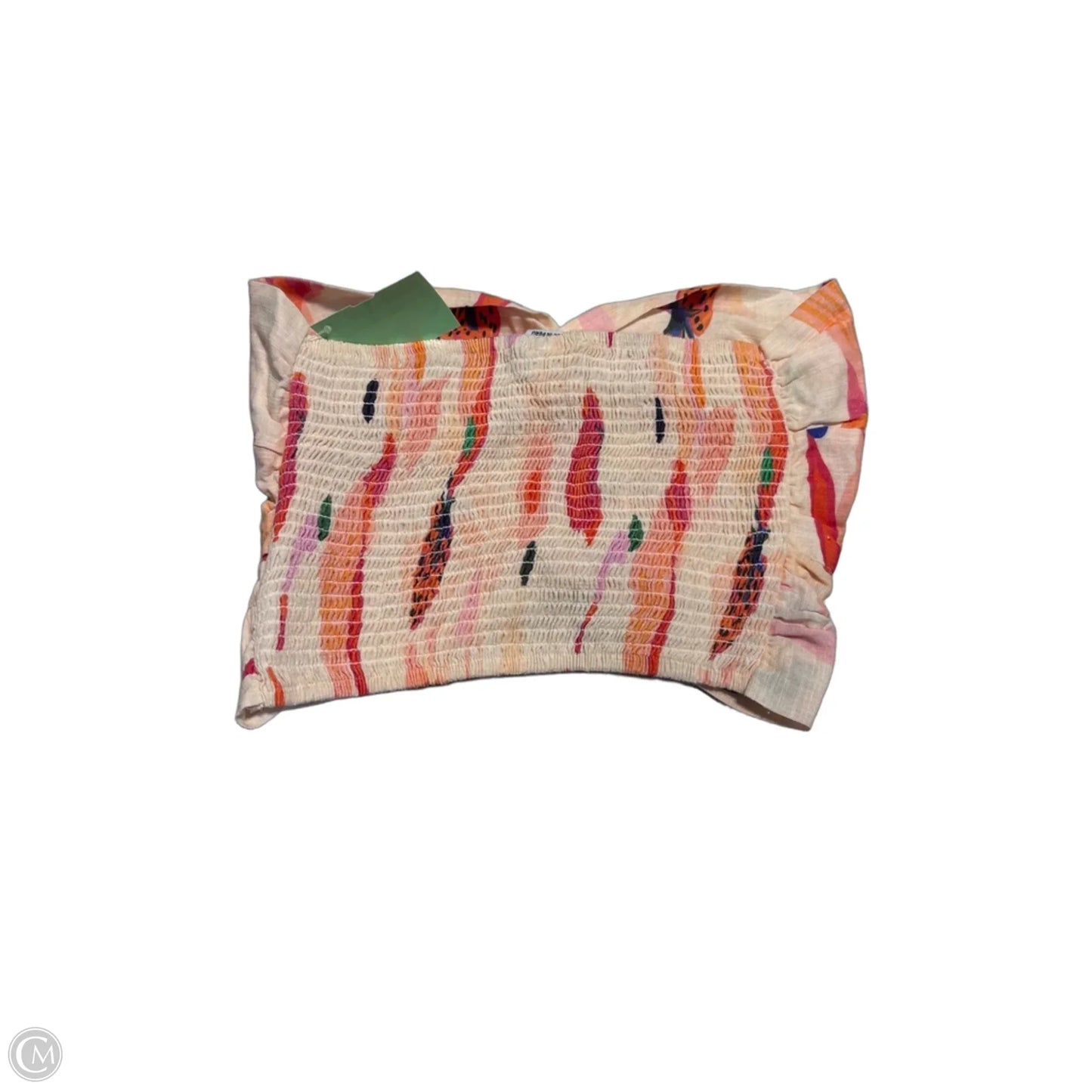 Top Short Sleeve By Cmc In Floral Print, Size: S
