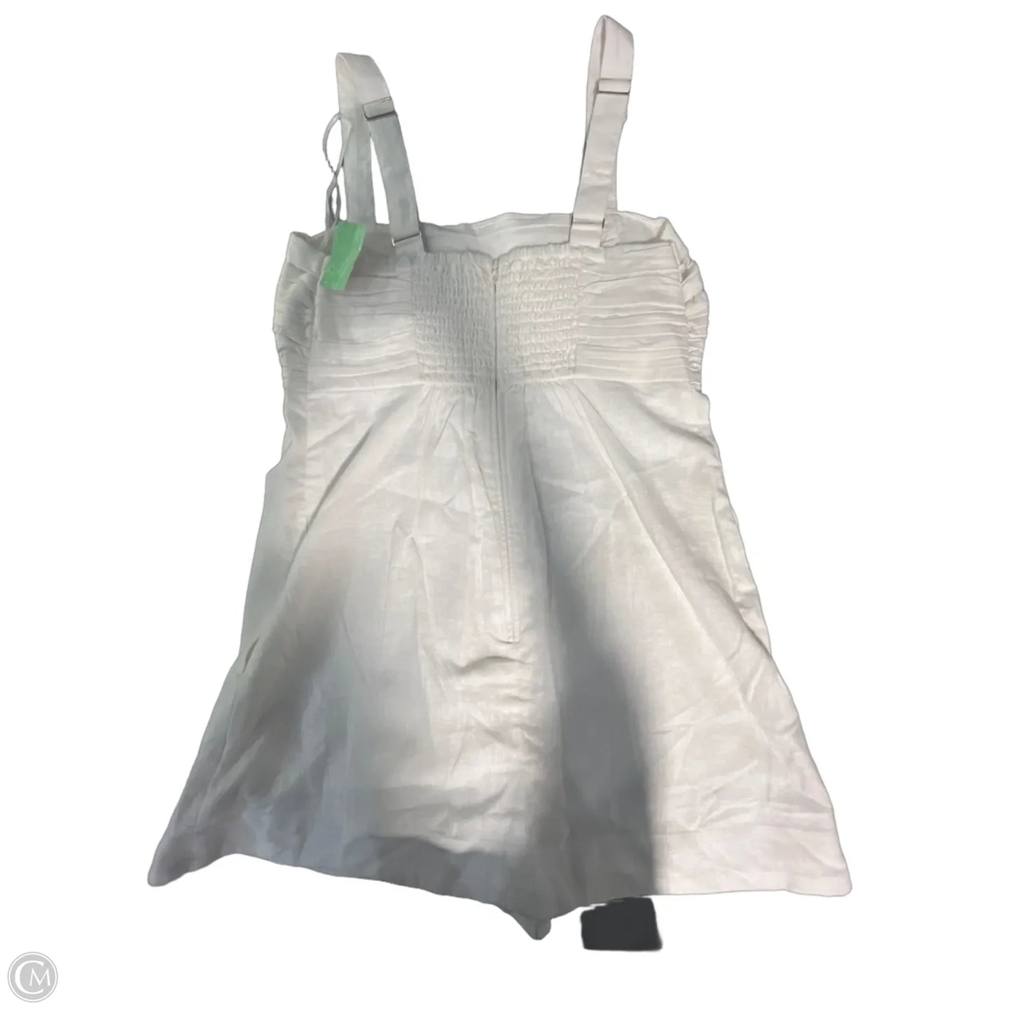 Dress Casual Short By Abercrombie And Fitch In White, Size: Mp