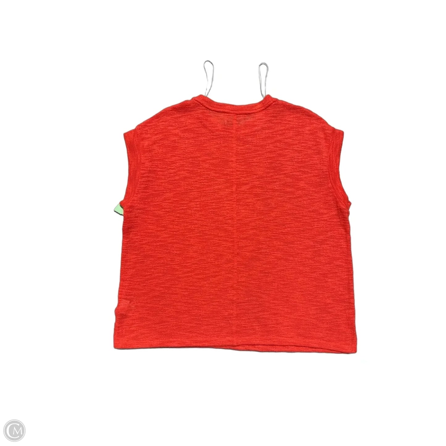 Top Sleeveless By Sonoma In Red, Size: L