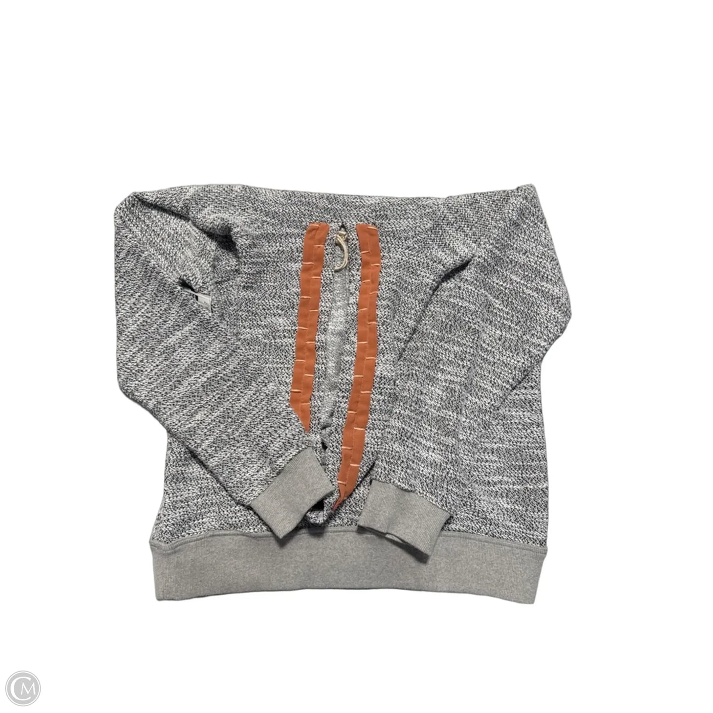 Sweatshirt Hoodie By Hem & Thread In Grey, Size: M