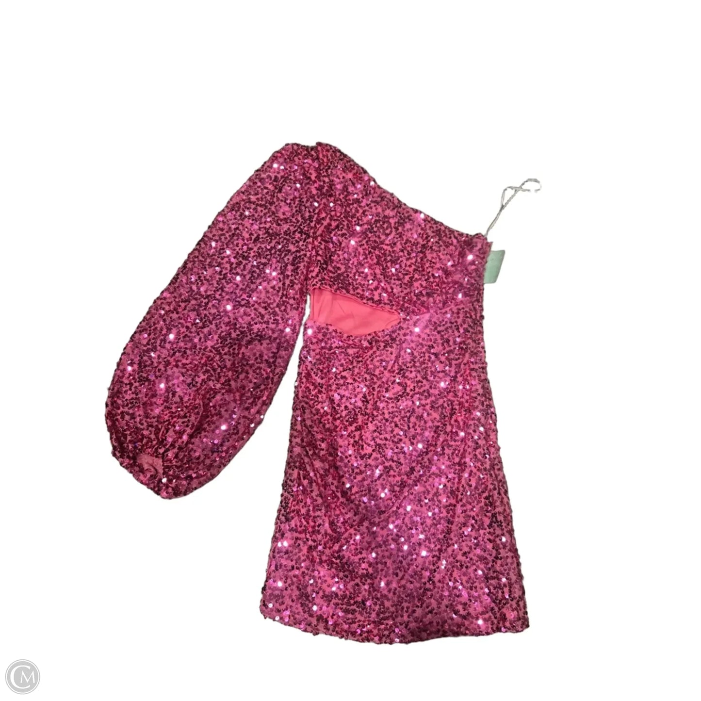 Dress Casual Short By Hello Molly In Pink, Size: S