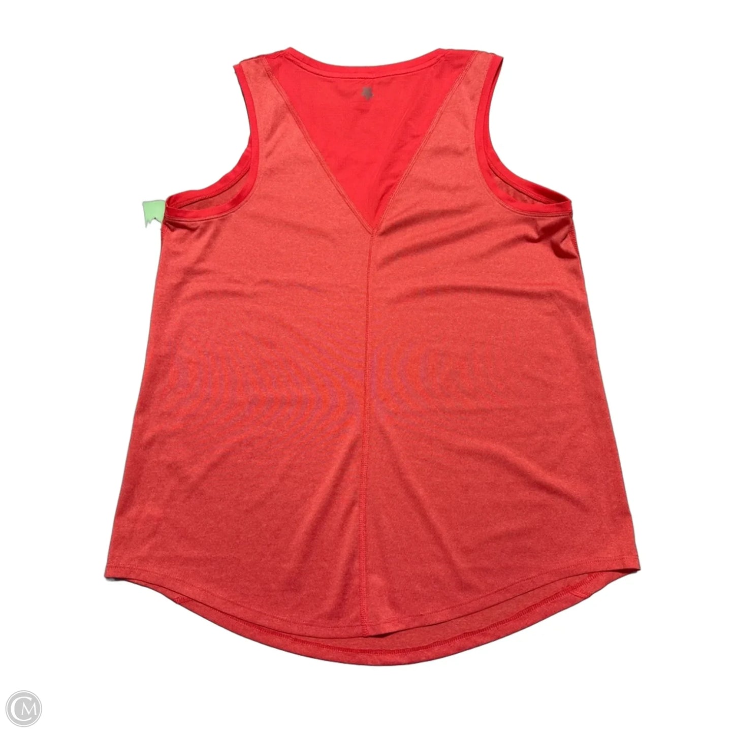 Athletic Tank Top By Tek Gear In Coral, Size: L