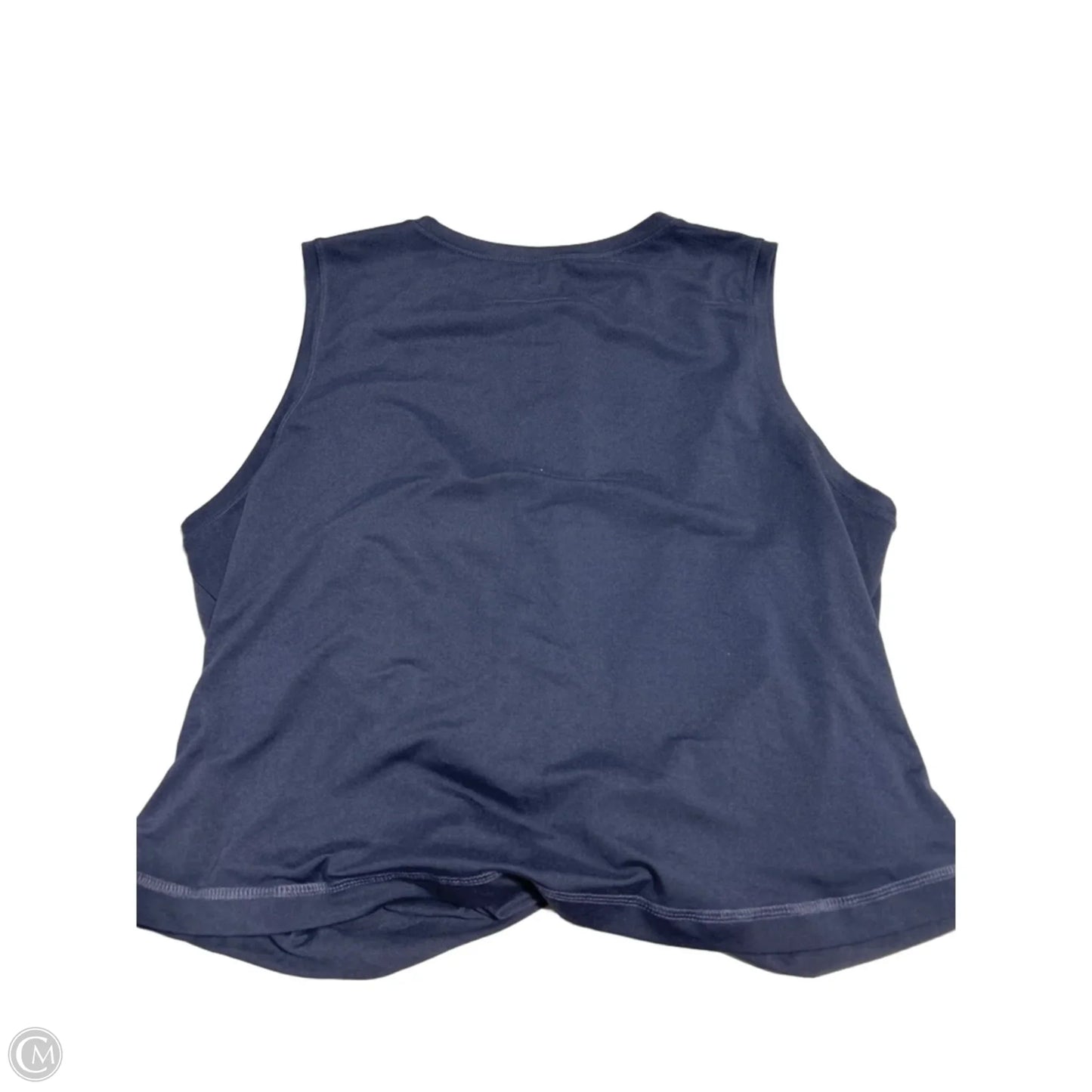 Athletic Tank Top By Dsg Outerwear In Navy, Size: 2x