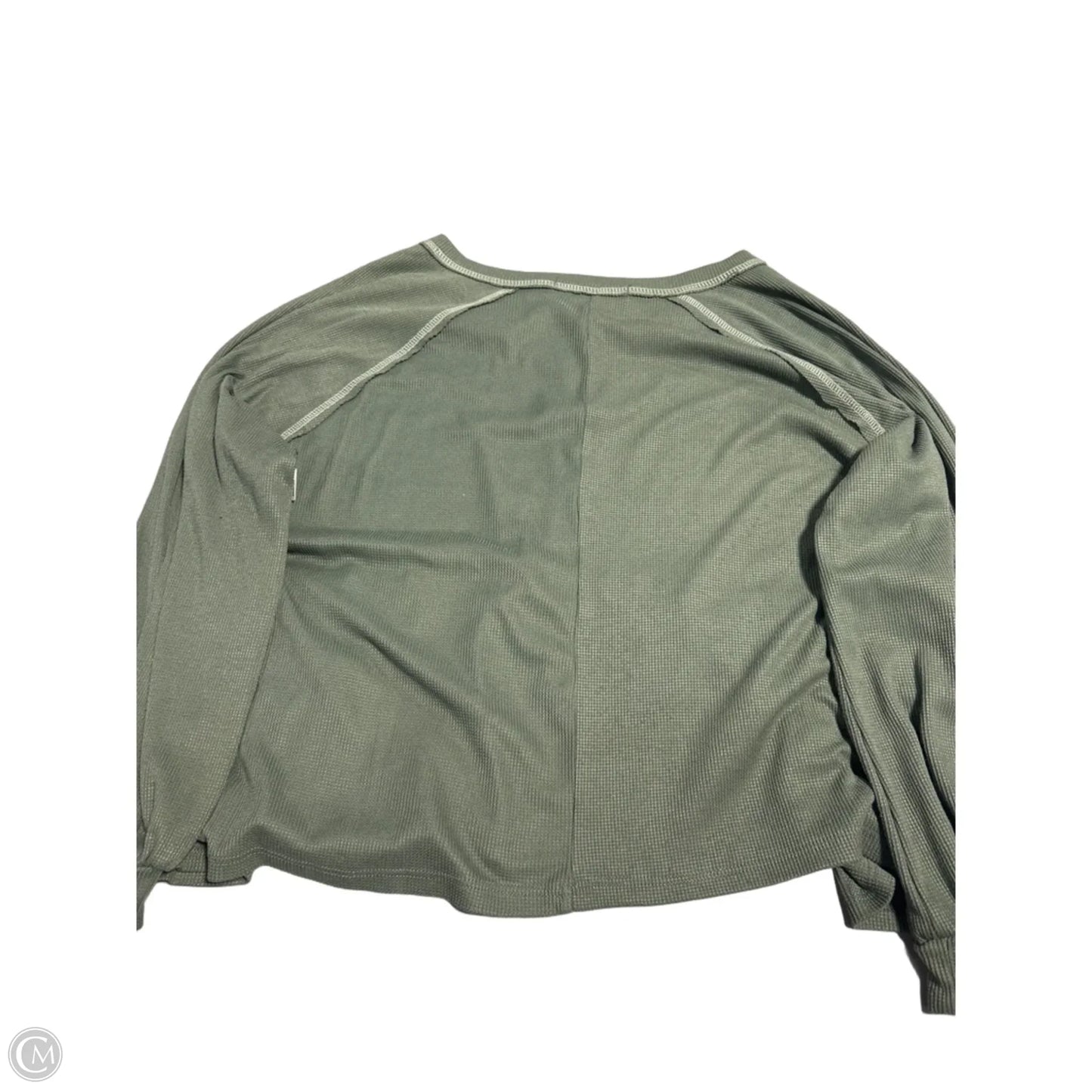 Top Long Sleeve By Altard State In Green, Size: S