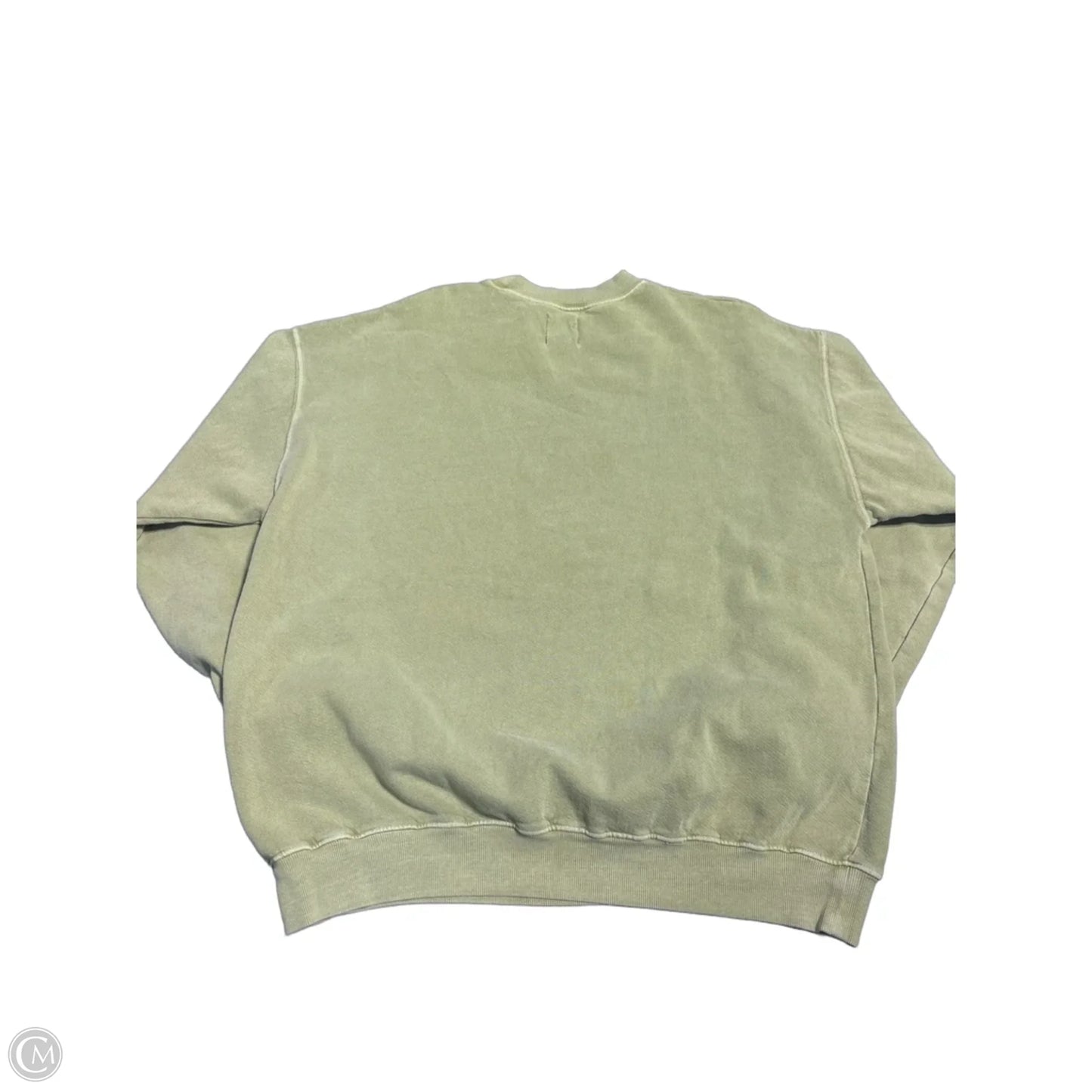 Sweatshirt Crewneck By Billabong In Green, Size: M