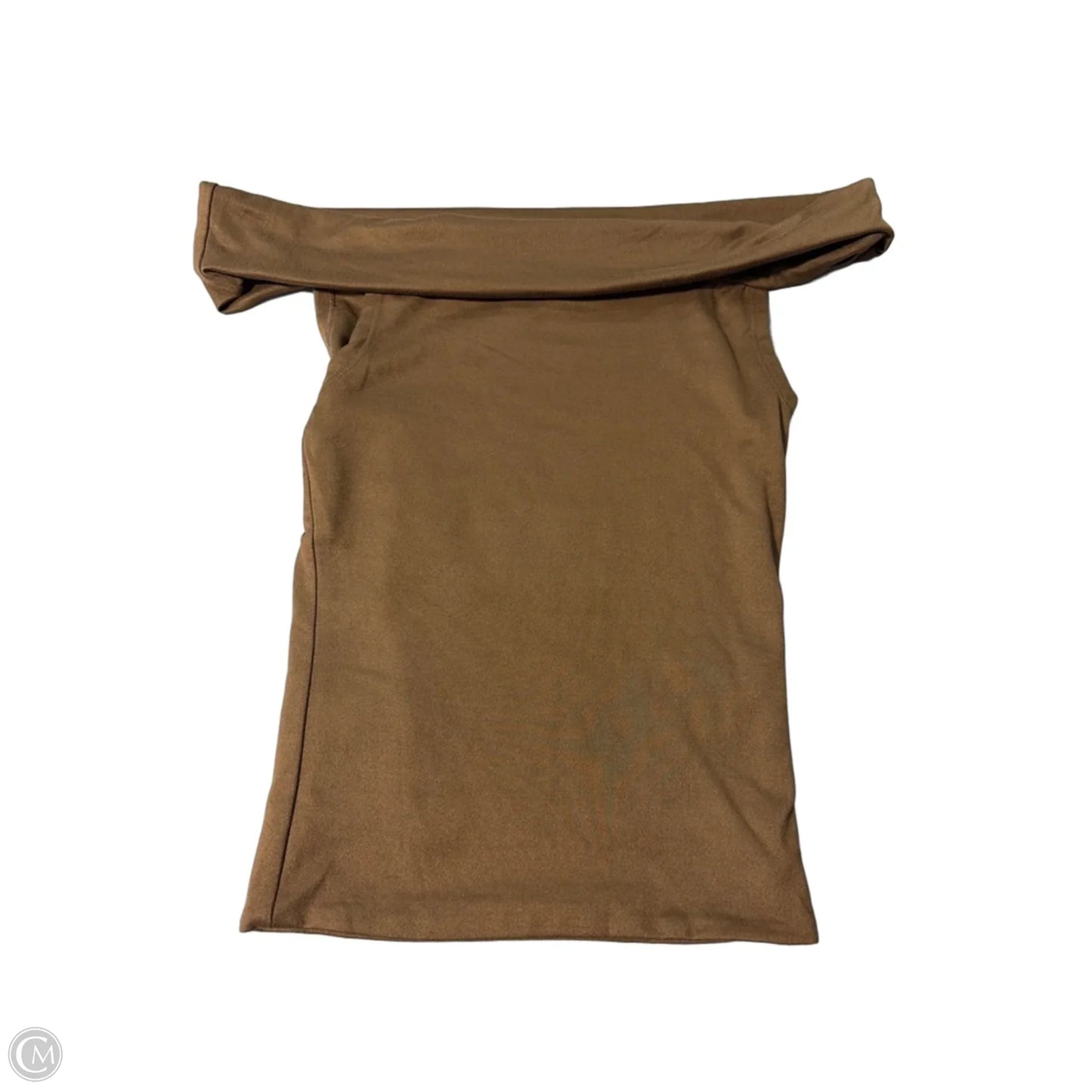 Top Sleeveless By Antistar In Brown, Size: Xs