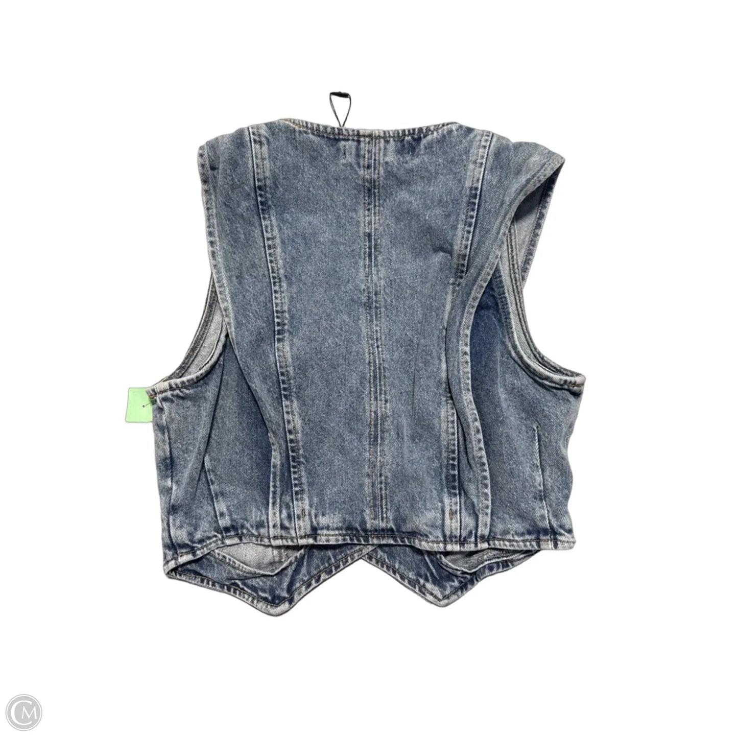 Jacket Denim By Zara In Blue Denim, Size: M