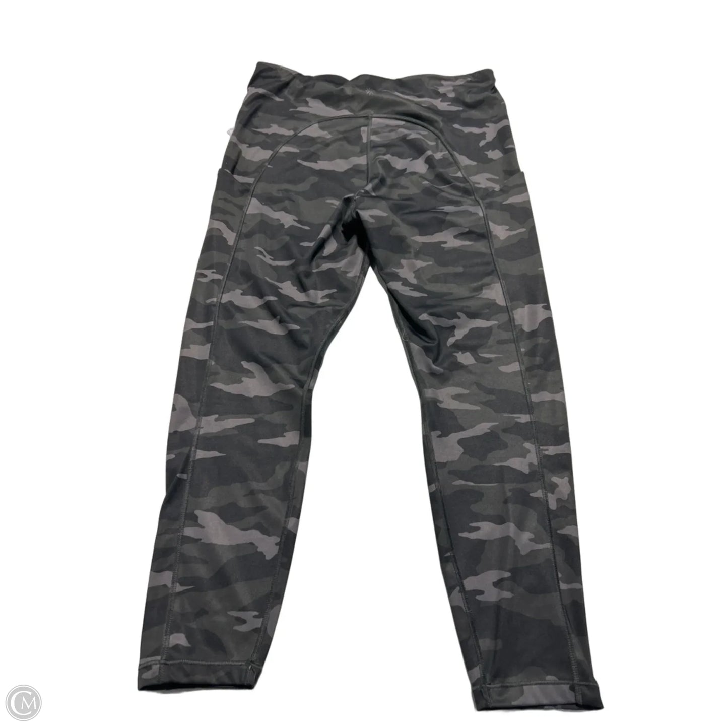 Athletic Leggings By Athleta In Camouflage Print, Size: L