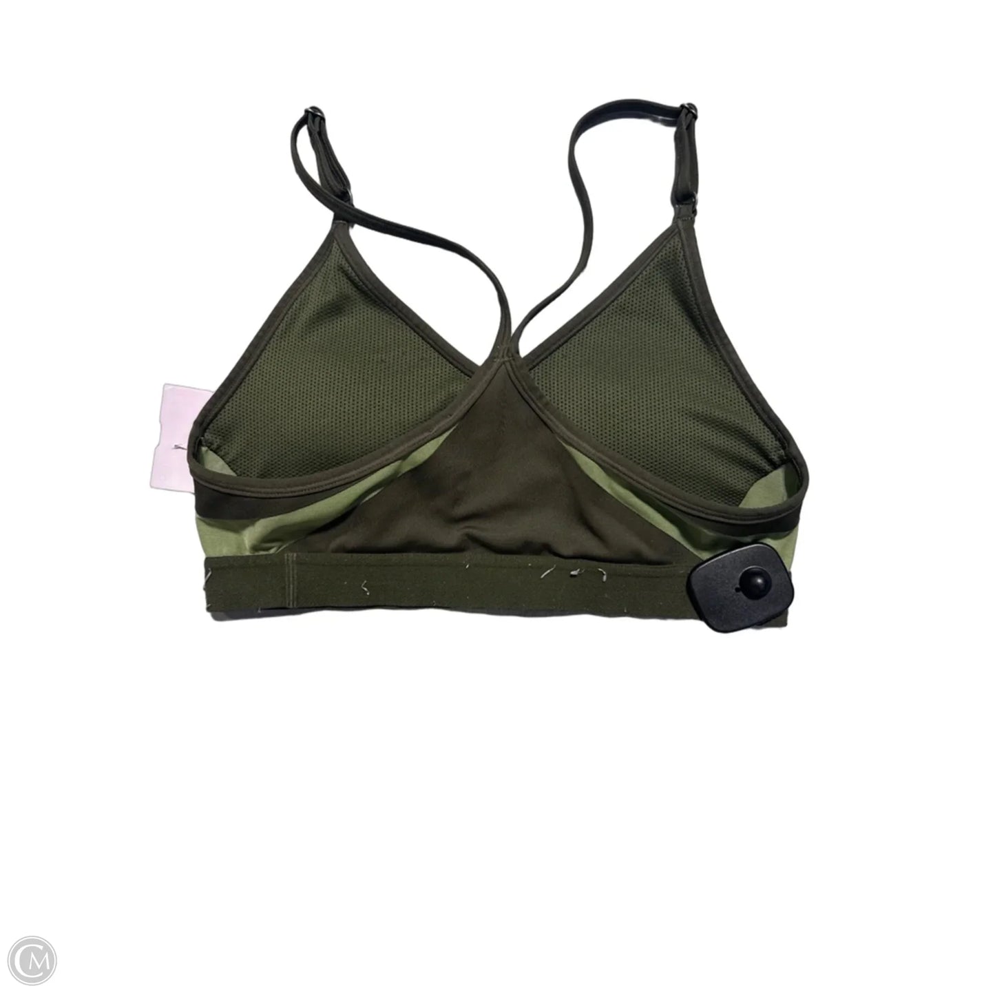 Athletic Bra By Nike In Green, Size: M