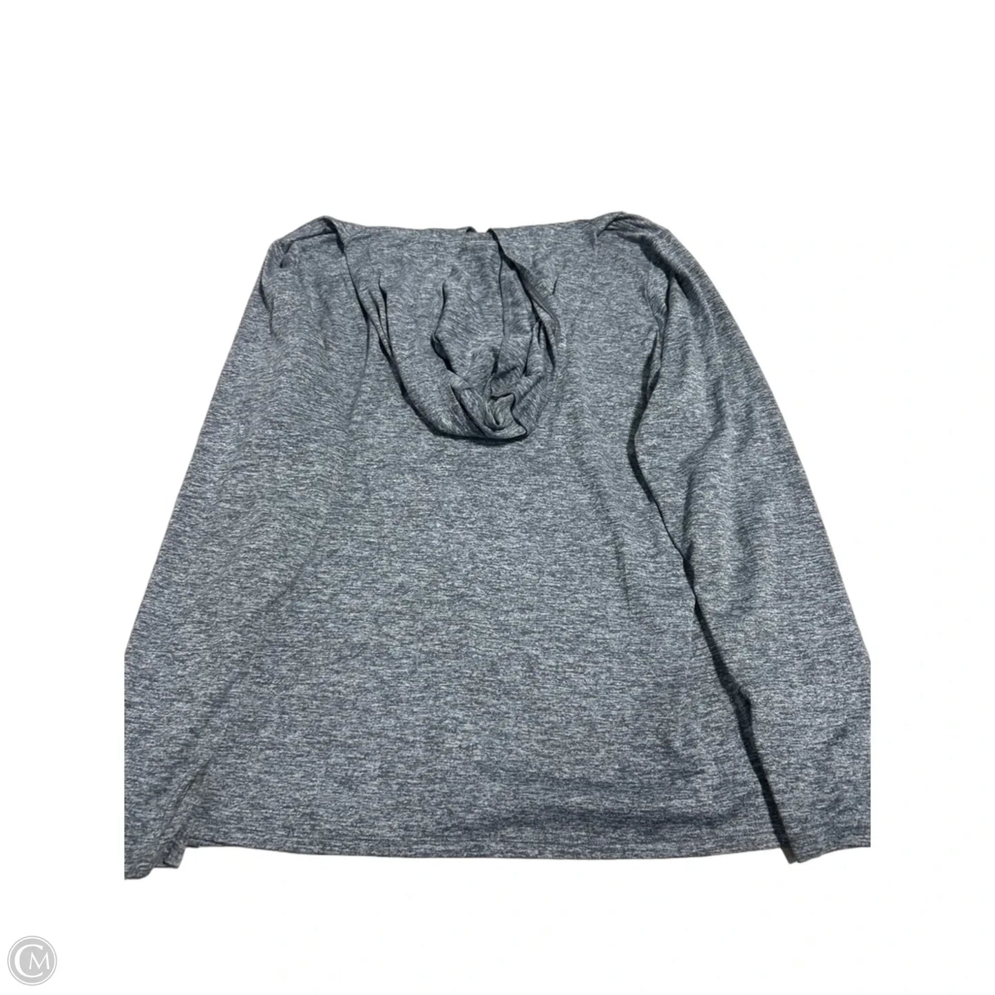 Athletic Top Long Sleeve Hoodie By Nike In Blue, Size: Xl