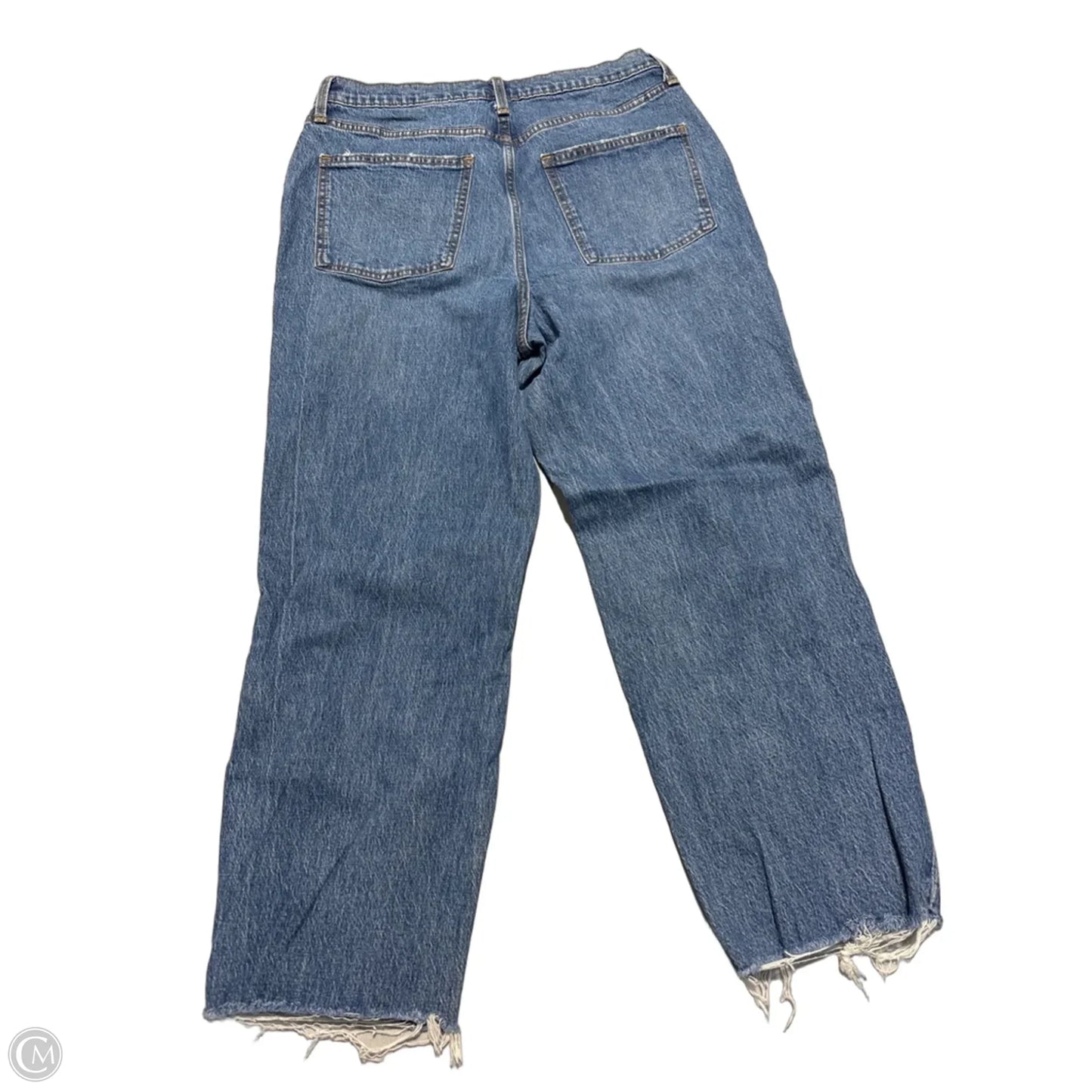 Jeans Straight By Universal Thread In Blue Denim, Size: 14