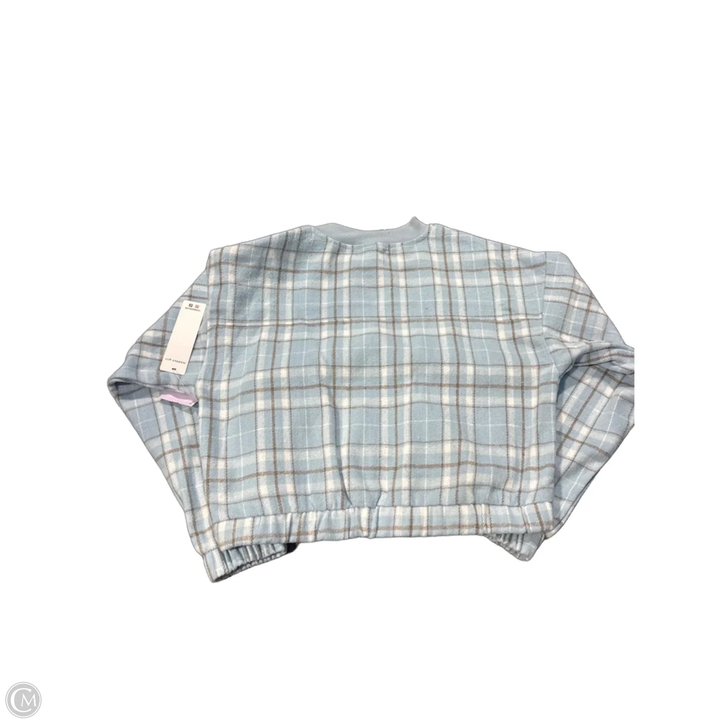 Top Long Sleeve By Madden Girl In Blue, Size: L