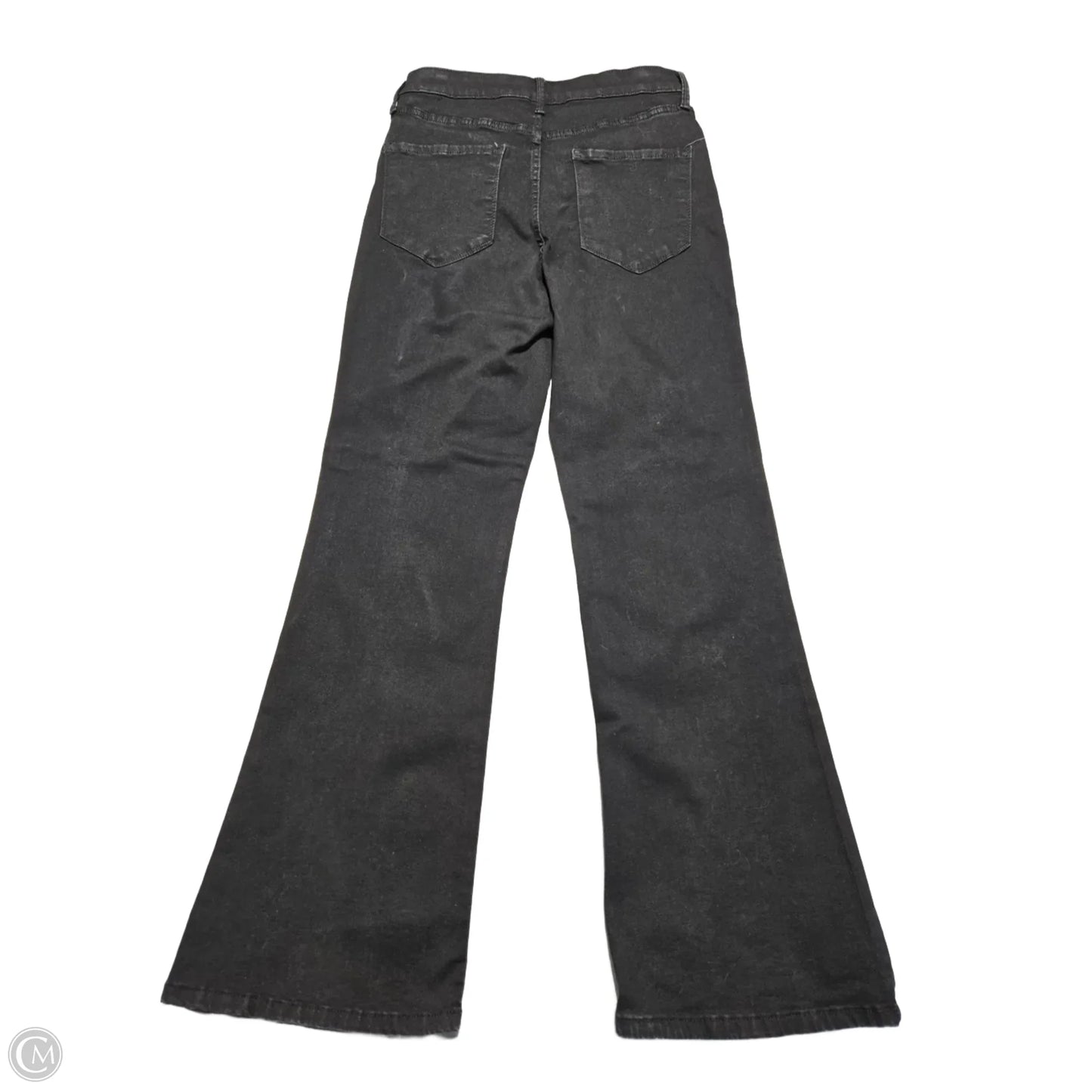 Jeans Flared By Simply Vera In Black, Size: 8