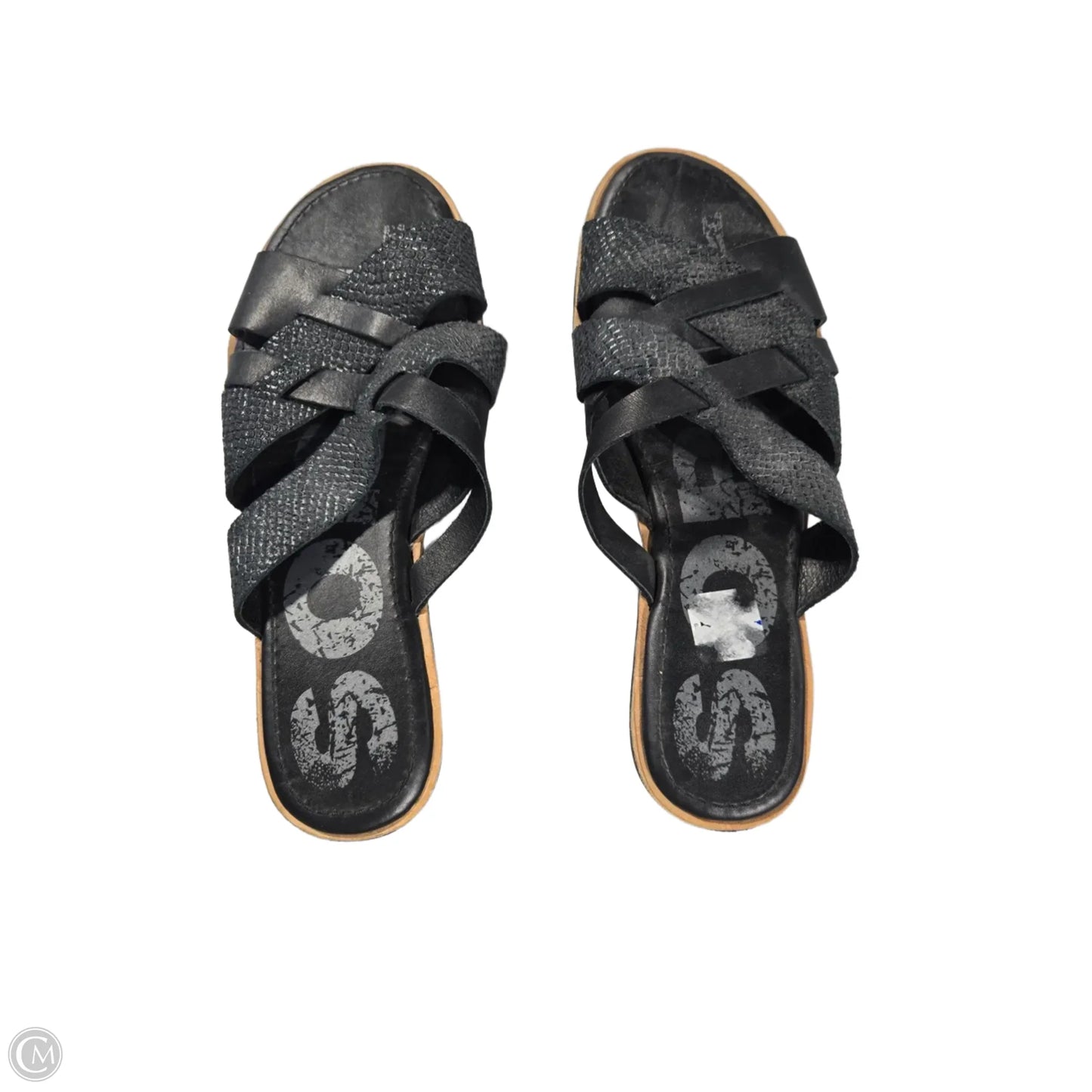 Sandals Flats By Sorel In Black, Size: 9