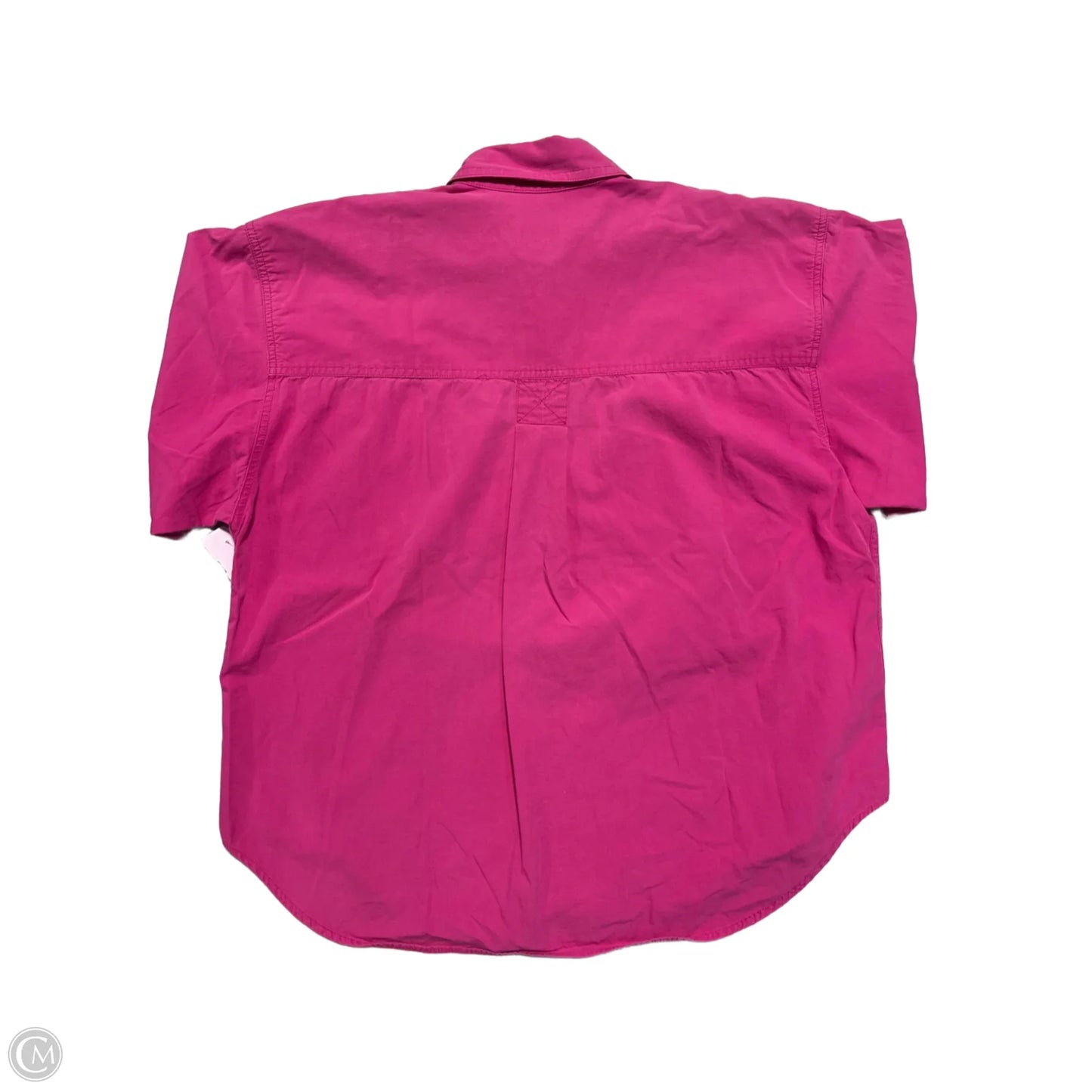 Top Short Sleeve By Liz Claiborne In Pink, Size: M