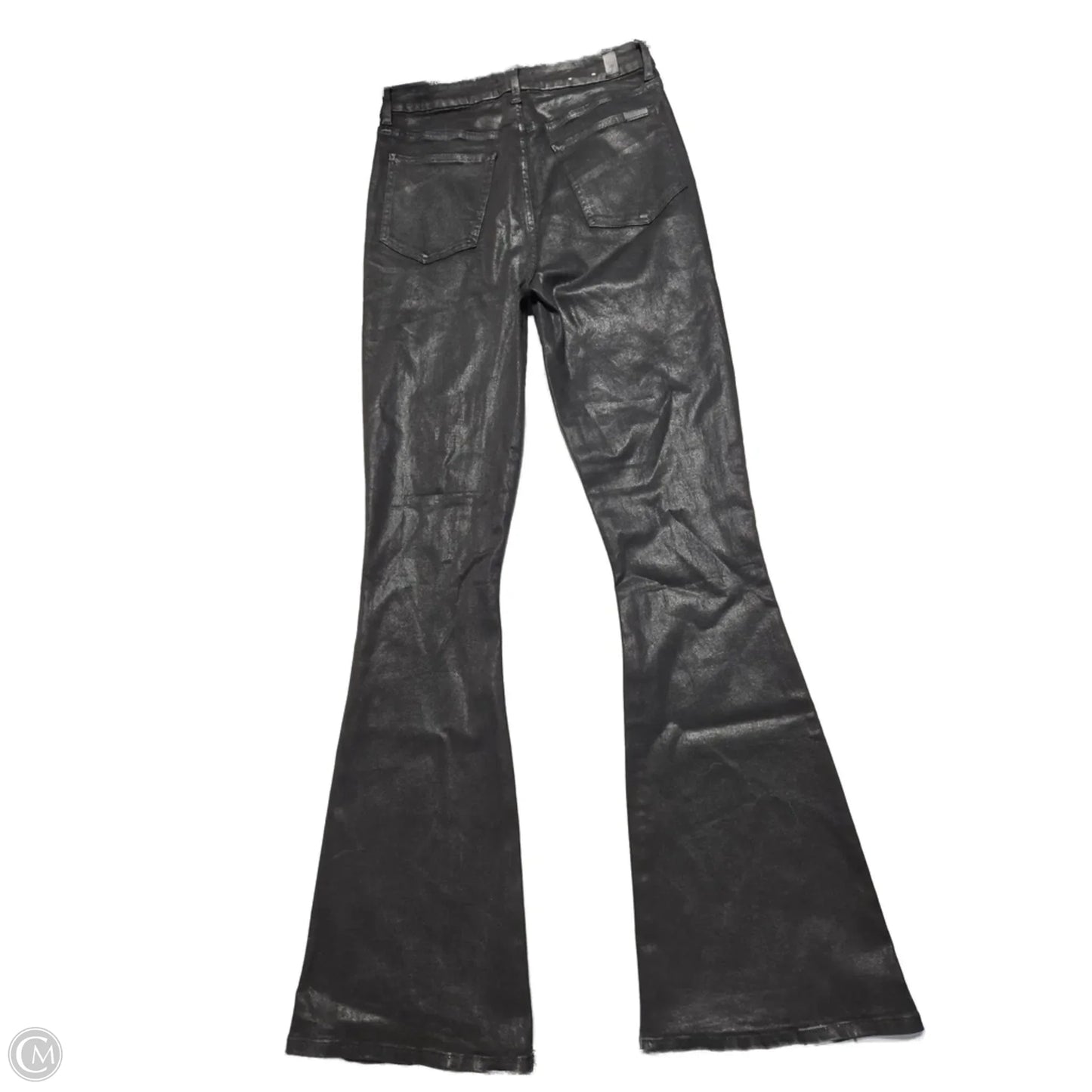 Jeans Flared By 7 For All Mankind In Black, Size: 10