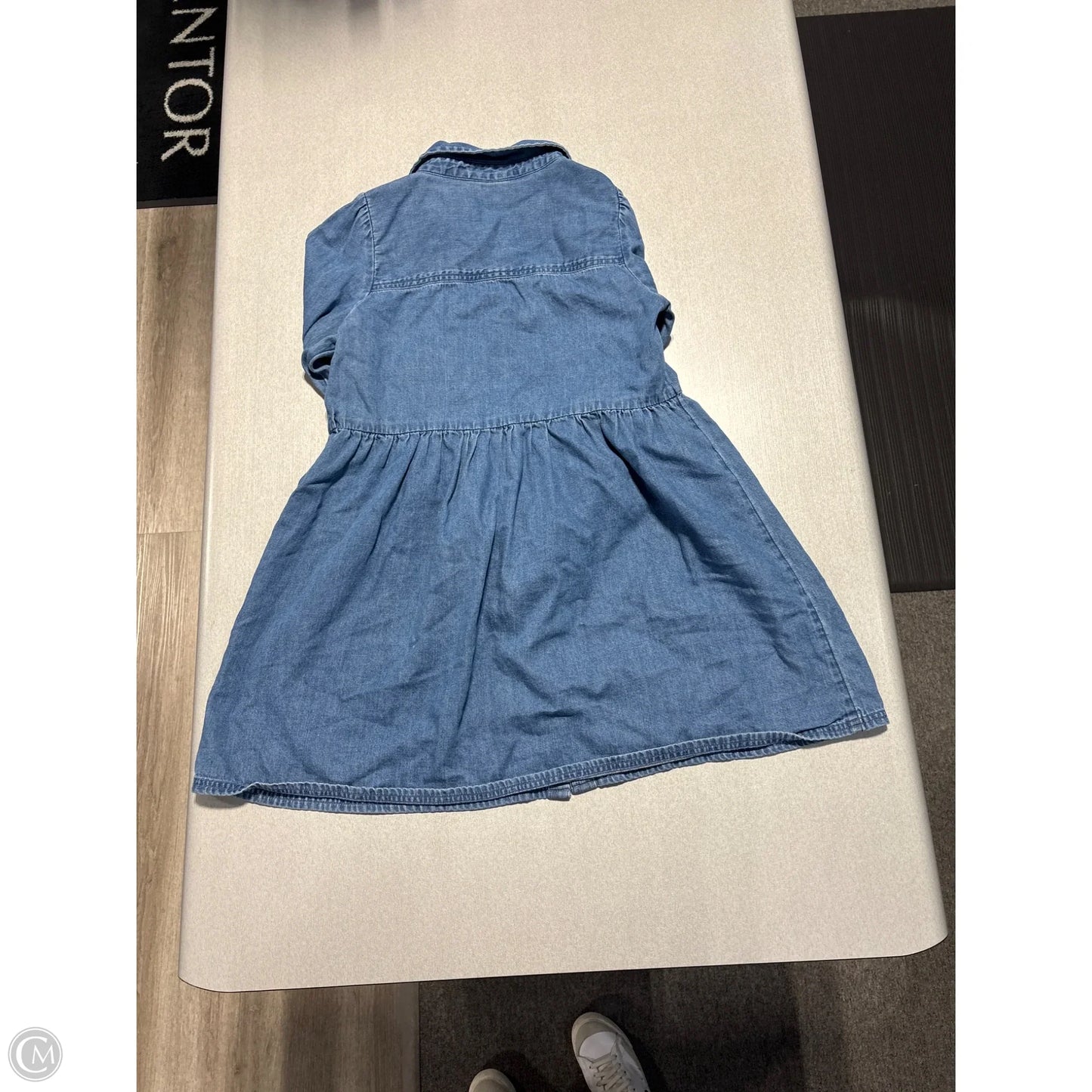 Dress Casual Short By American Eagle In Blue Denim, Size: Xs