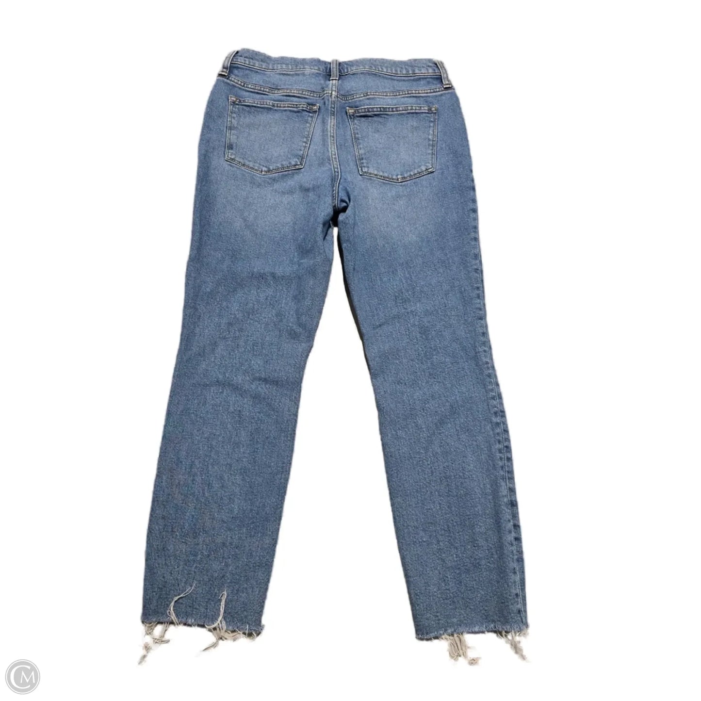 Jeans Straight By J. Crew In Blue Denim, Size: 28