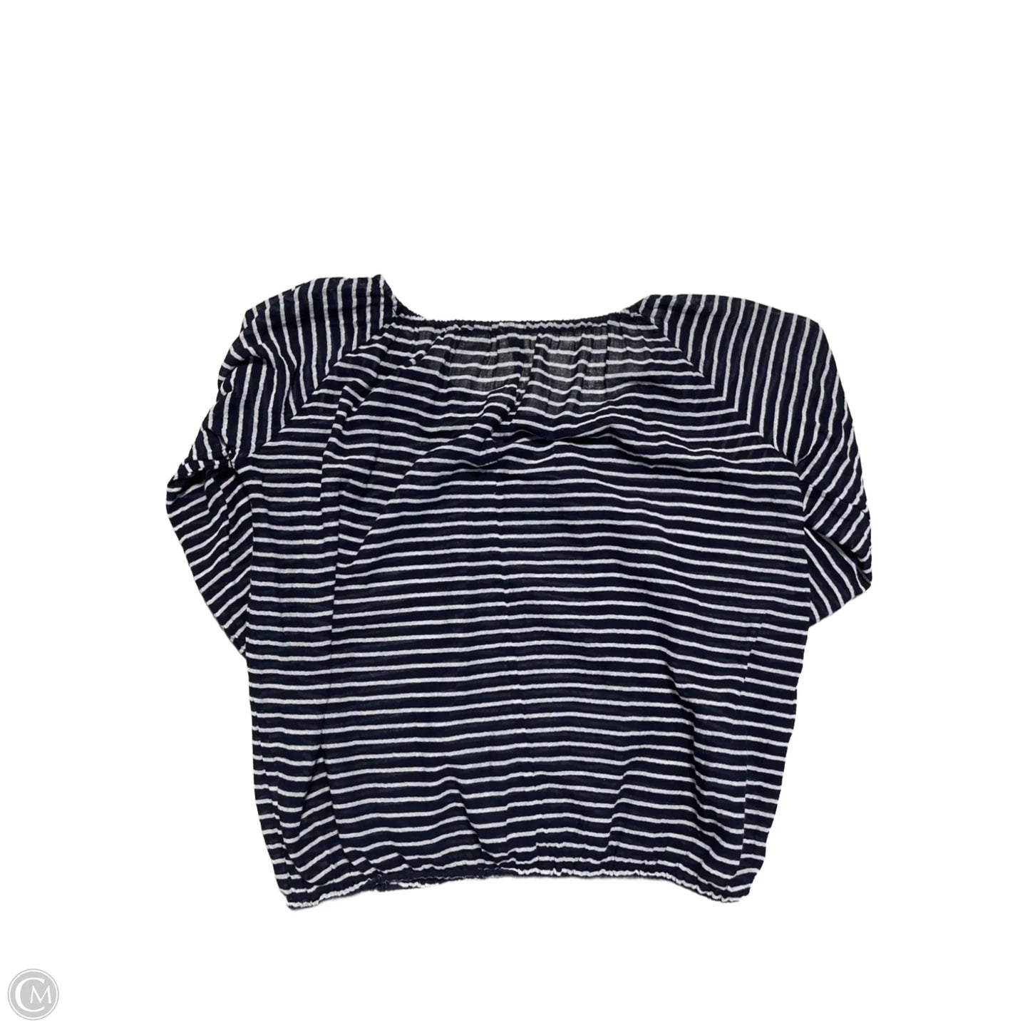 Top 3/4 Sleeve By J. Crew In Navy, Size: Xs