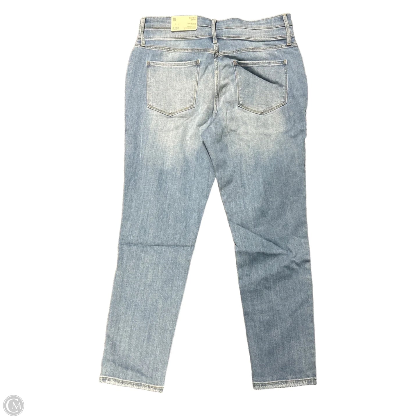 Jeans Skinny By Ana In Blue Denim, Size: 18