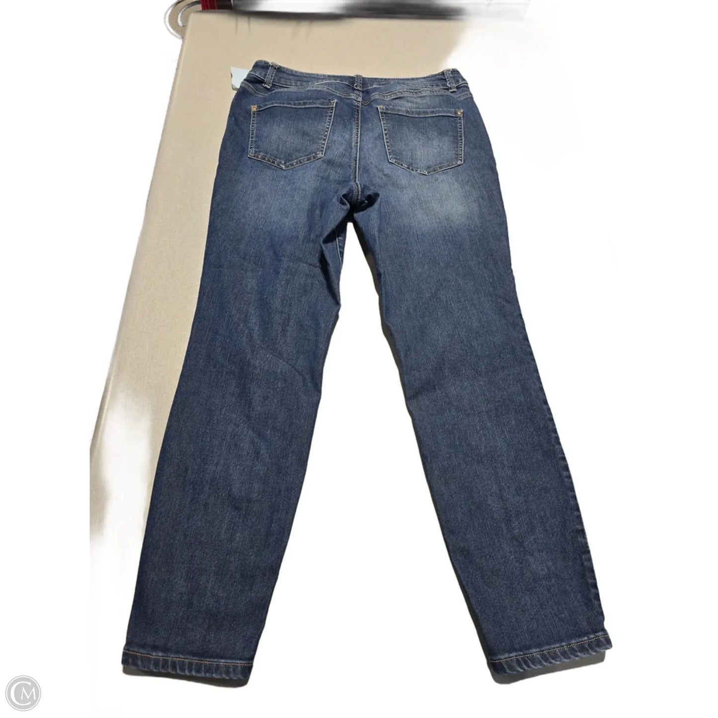 Jeans Skinny By Maurices In Blue Denim, Size: 12