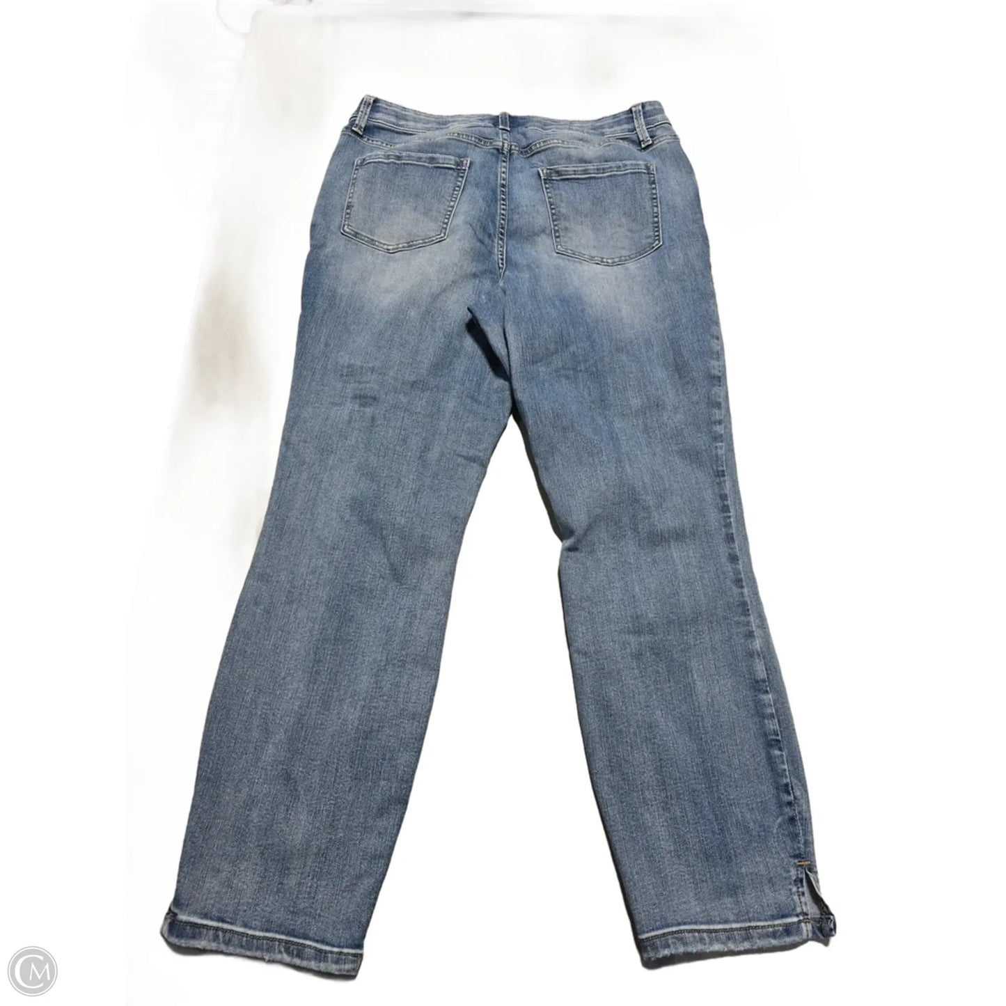 Jeans Skinny By Maurices In Blue Denim, Size: 14