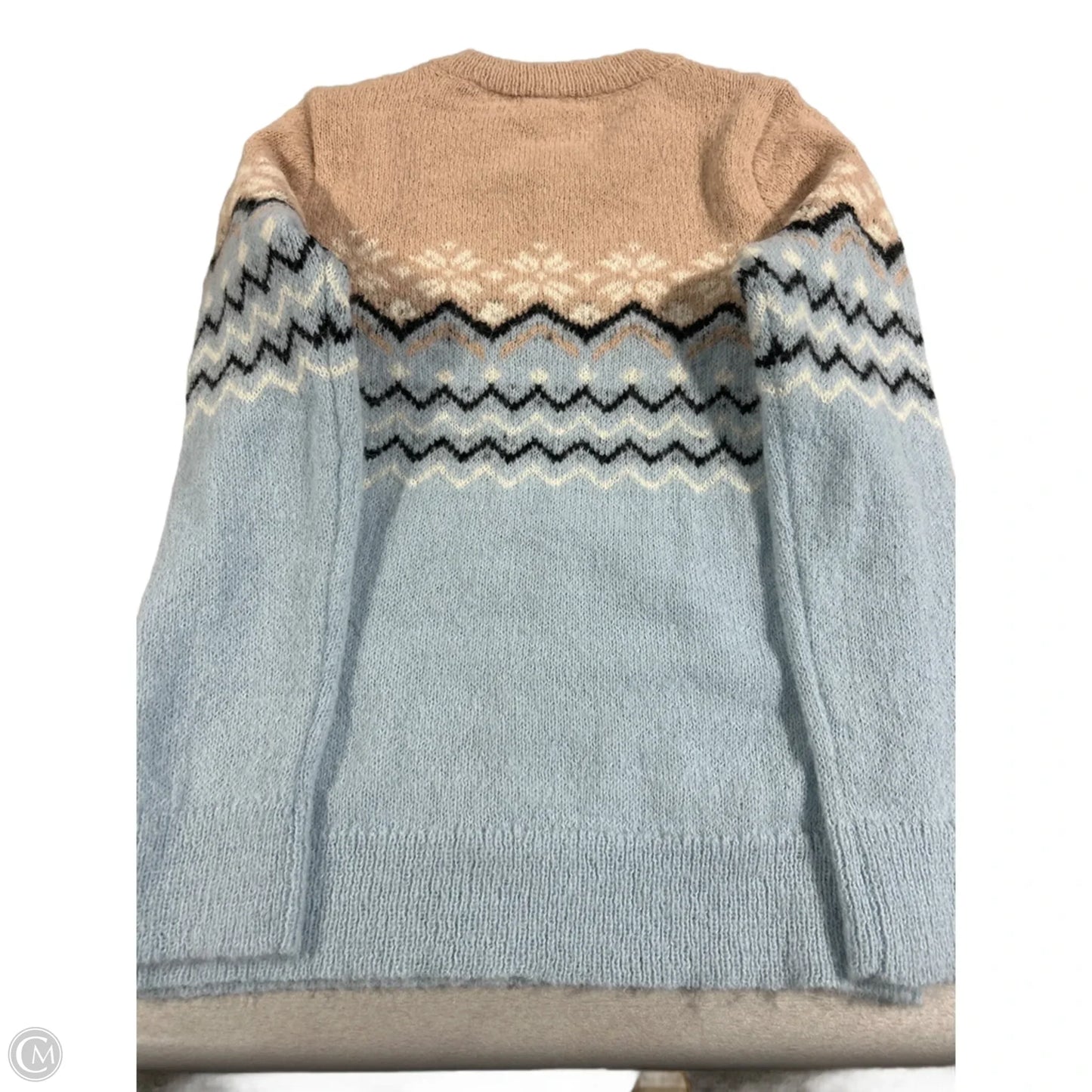 Sweater By Maurices In Blue & Cream, Size: Xs