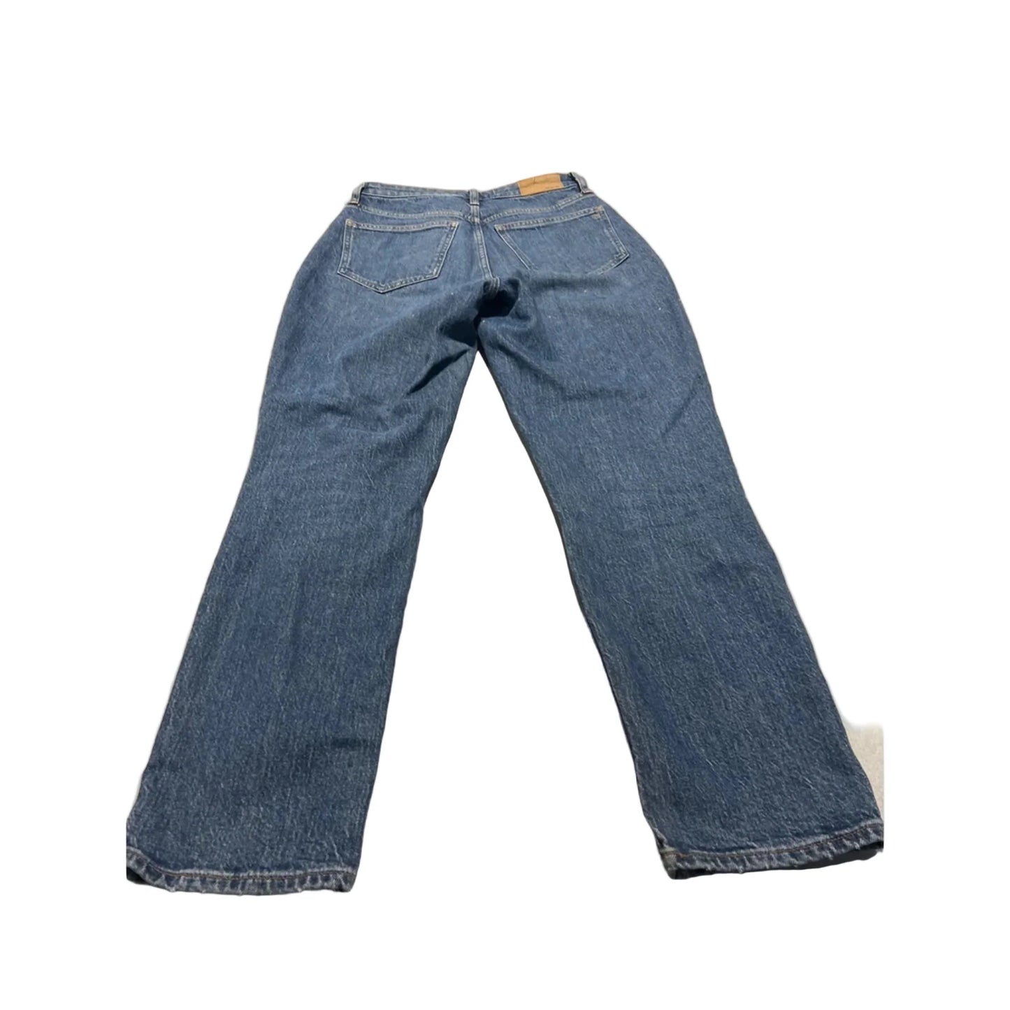 Jeans Straight By Madewell In Blue Denim, Size: 6
