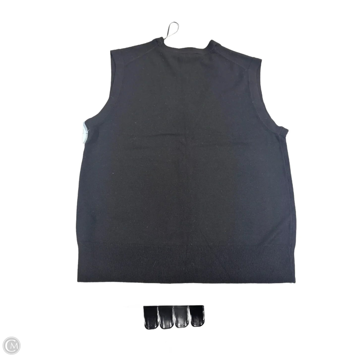Vest Sweater By Zara In Black, Size: M