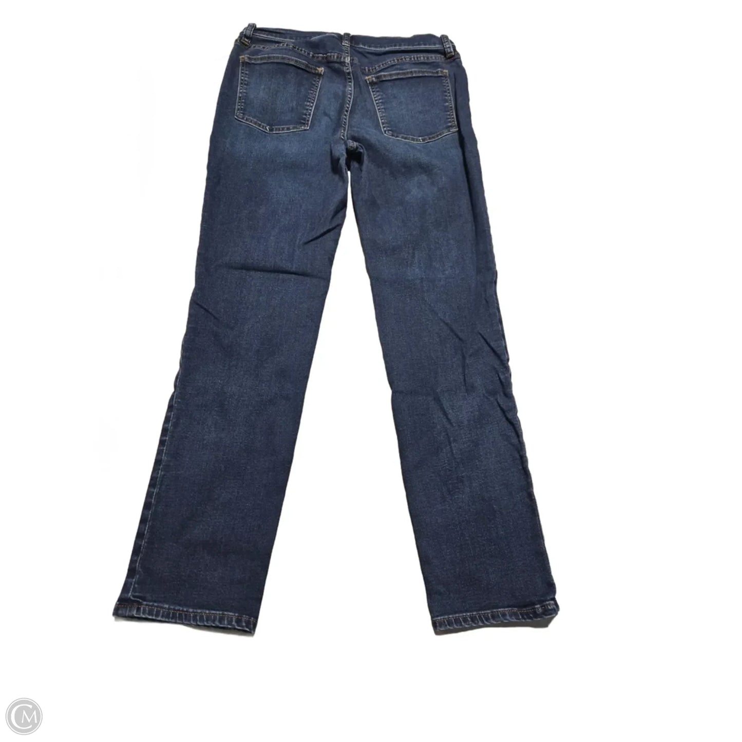 Jeans Straight By Gap In Blue Denim, Size: 2