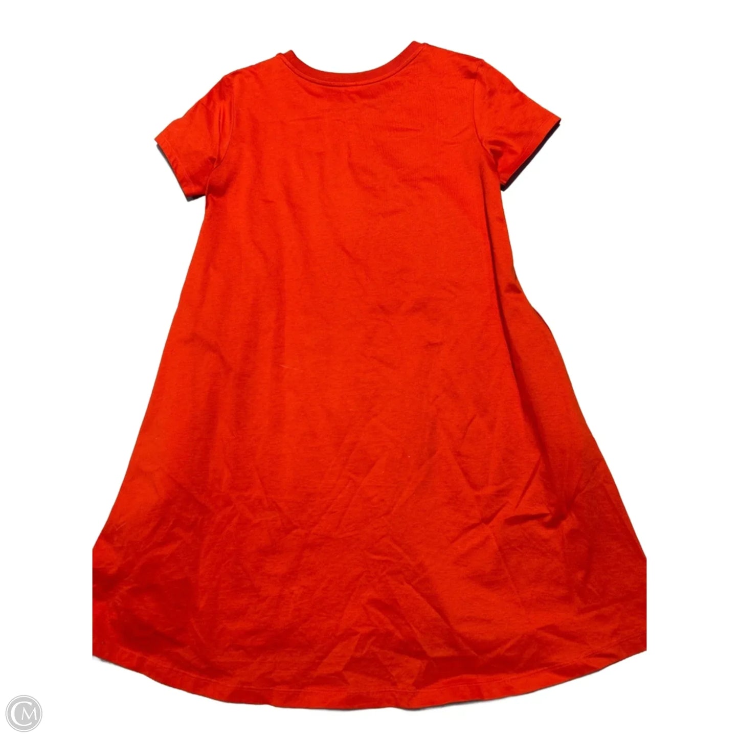 Dress Casual Short By Uniqlo In Orange, Size: Xxs