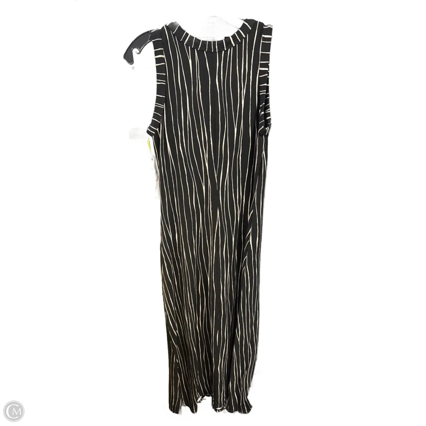 Dress Casual Midi By Karen Kane In Black & Cream, Size: S