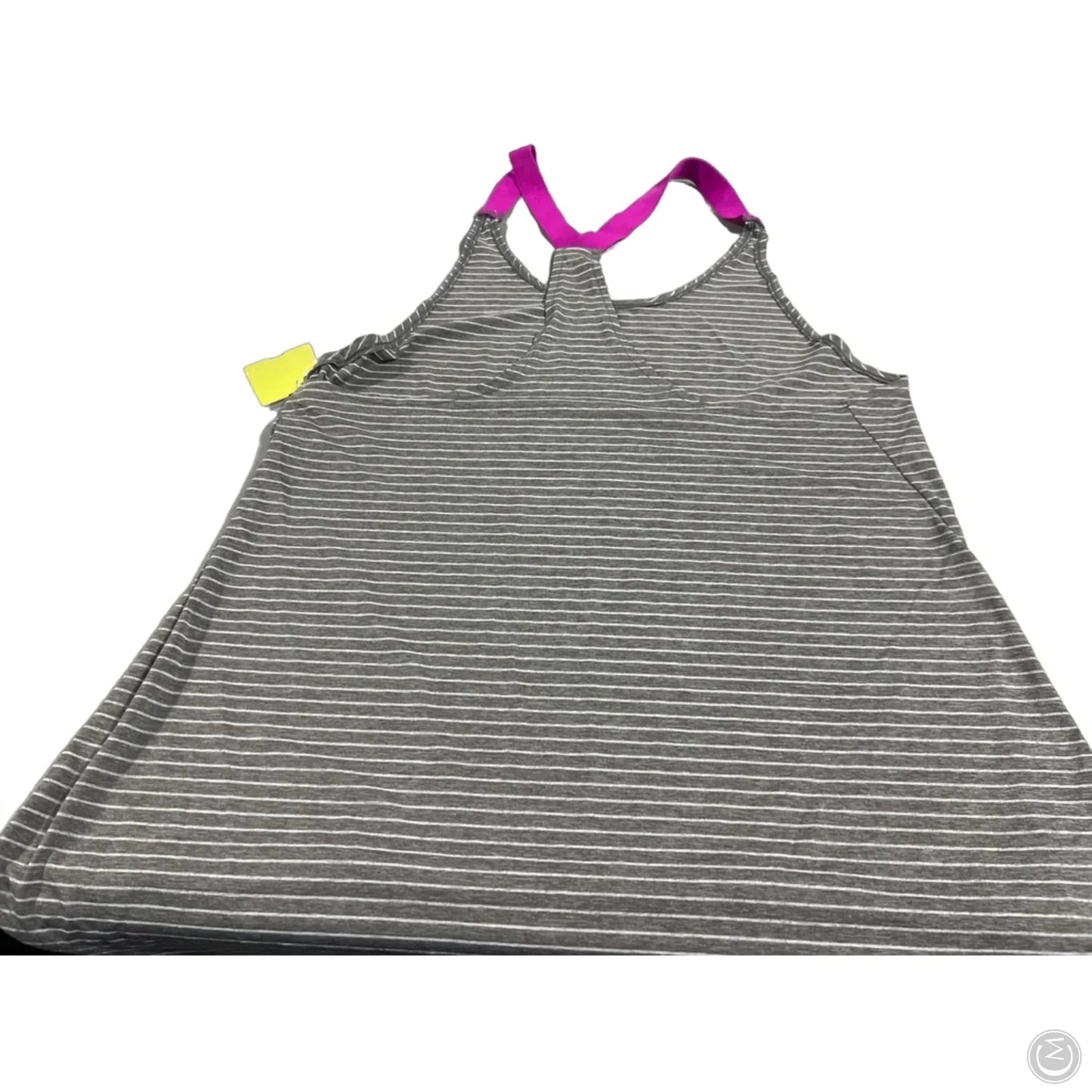 Athletic Tank Top By Nike In Grey, Size: Xl