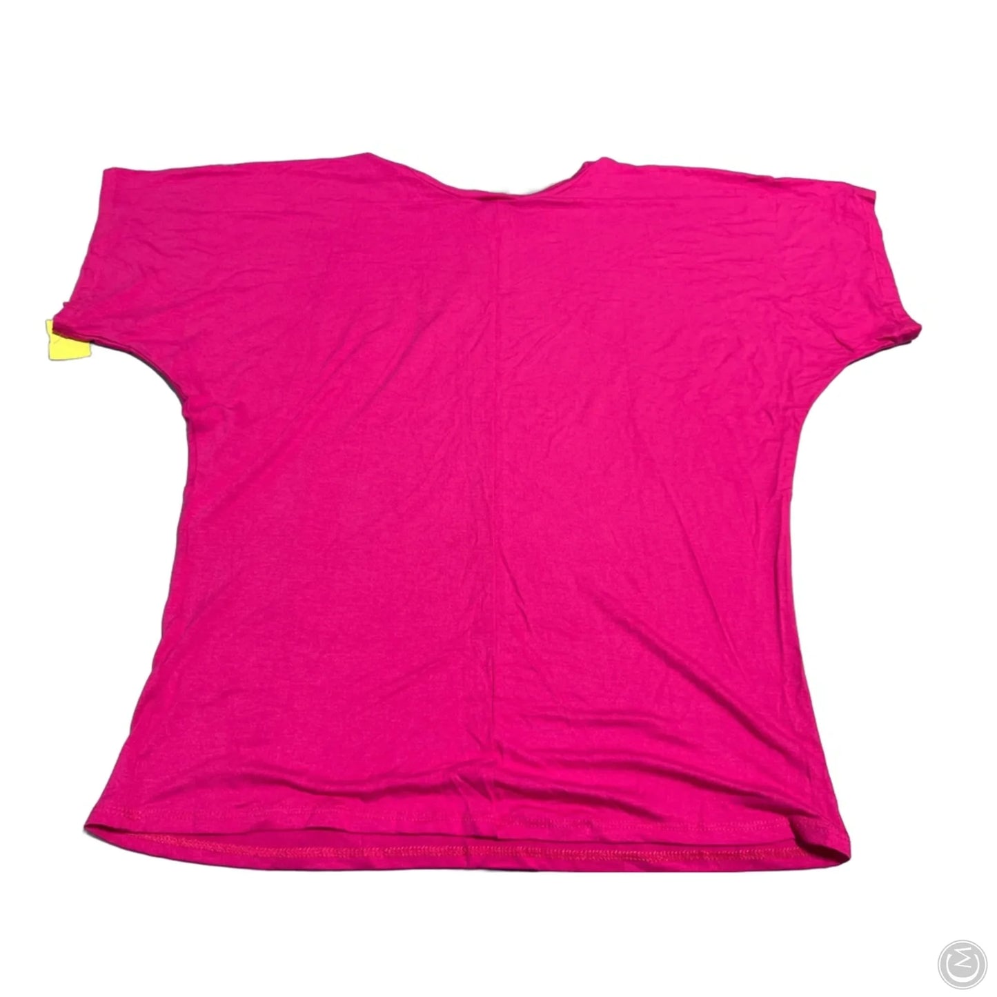 Top Short Sleeve By Cmc In Pink, Size: 1x