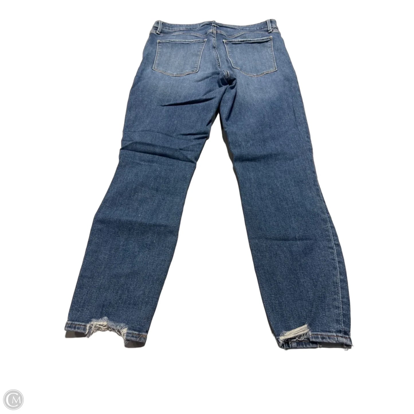 Jeans Skinny By Abercrombie And Fitch In Blue Denim, Size: 10