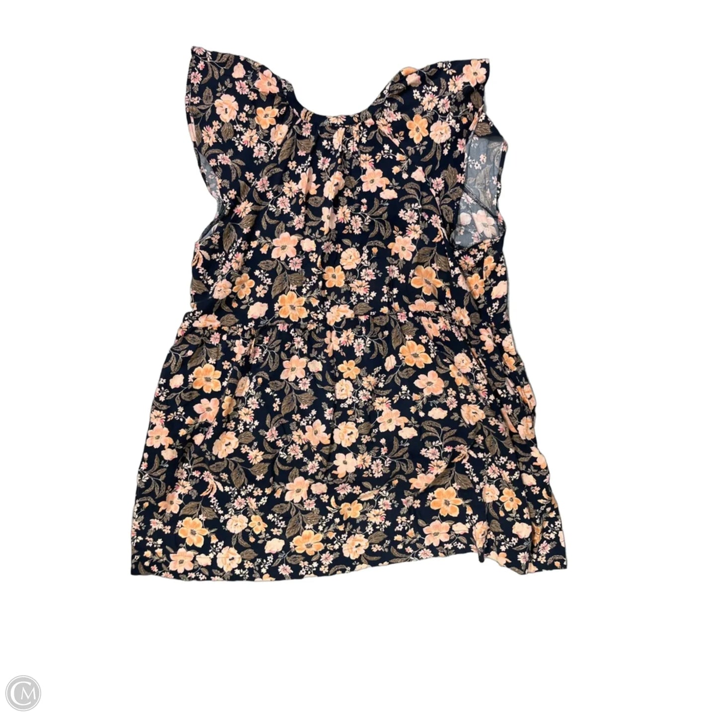 Dress Casual Short By Old Navy In Floral Print, Size: Xxl