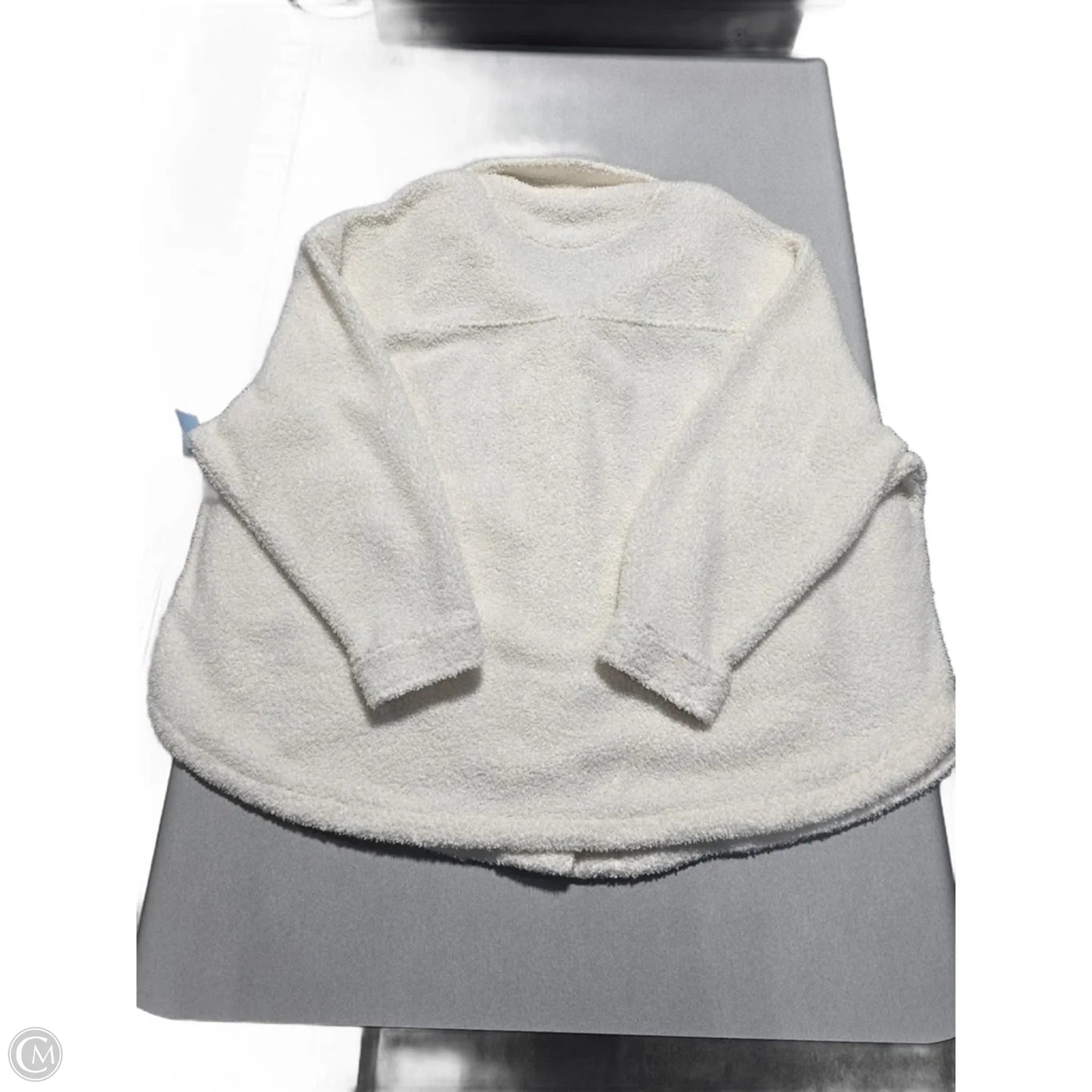 Jacket Faux Fur & Sherpa By Yitty In Cream, Size: 3x