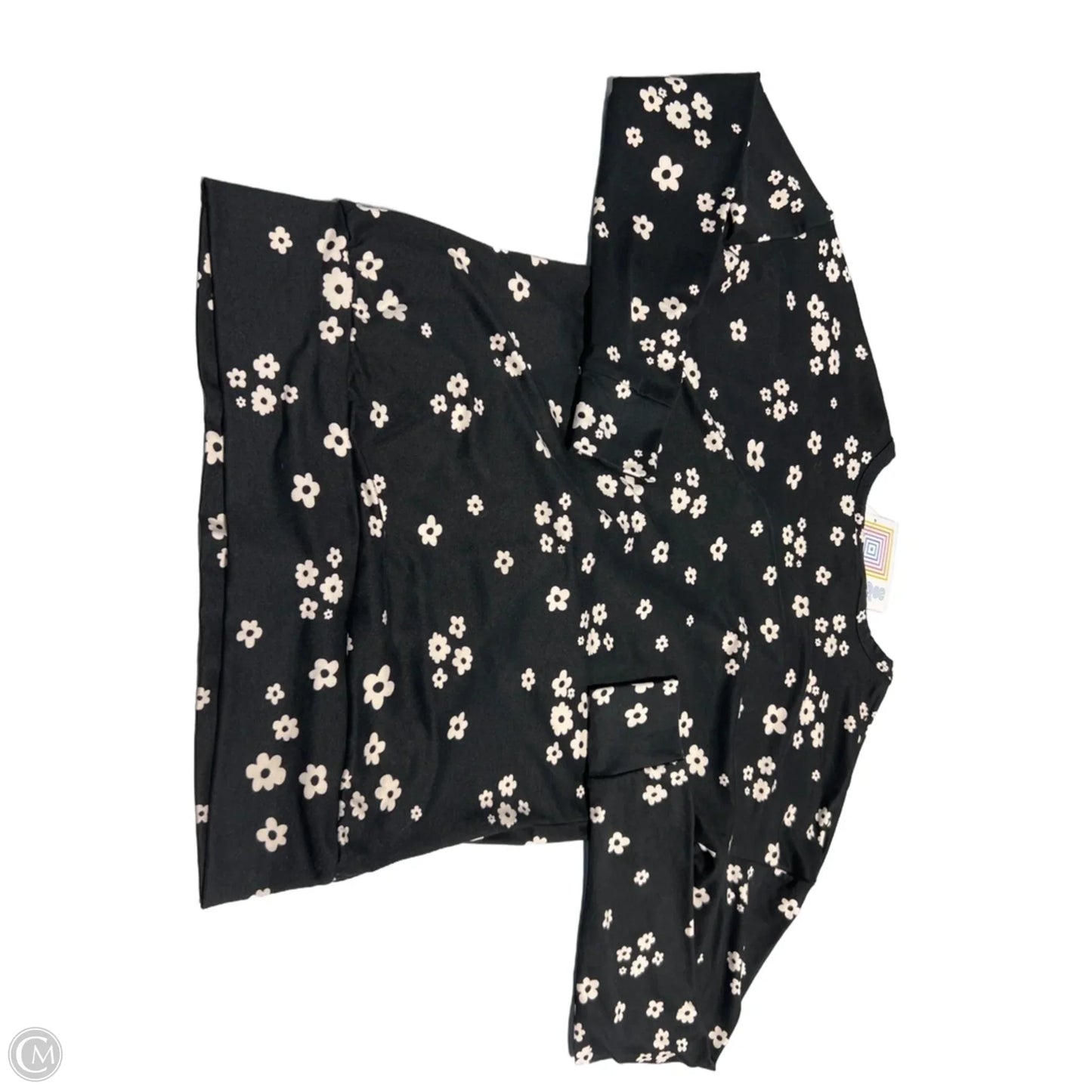 Top Long Sleeve By Lularoe In Floral Print, Size: Xs