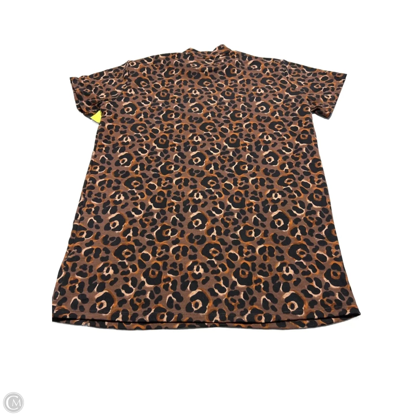Top Short Sleeve By Lularoe In Animal Print, Size: M