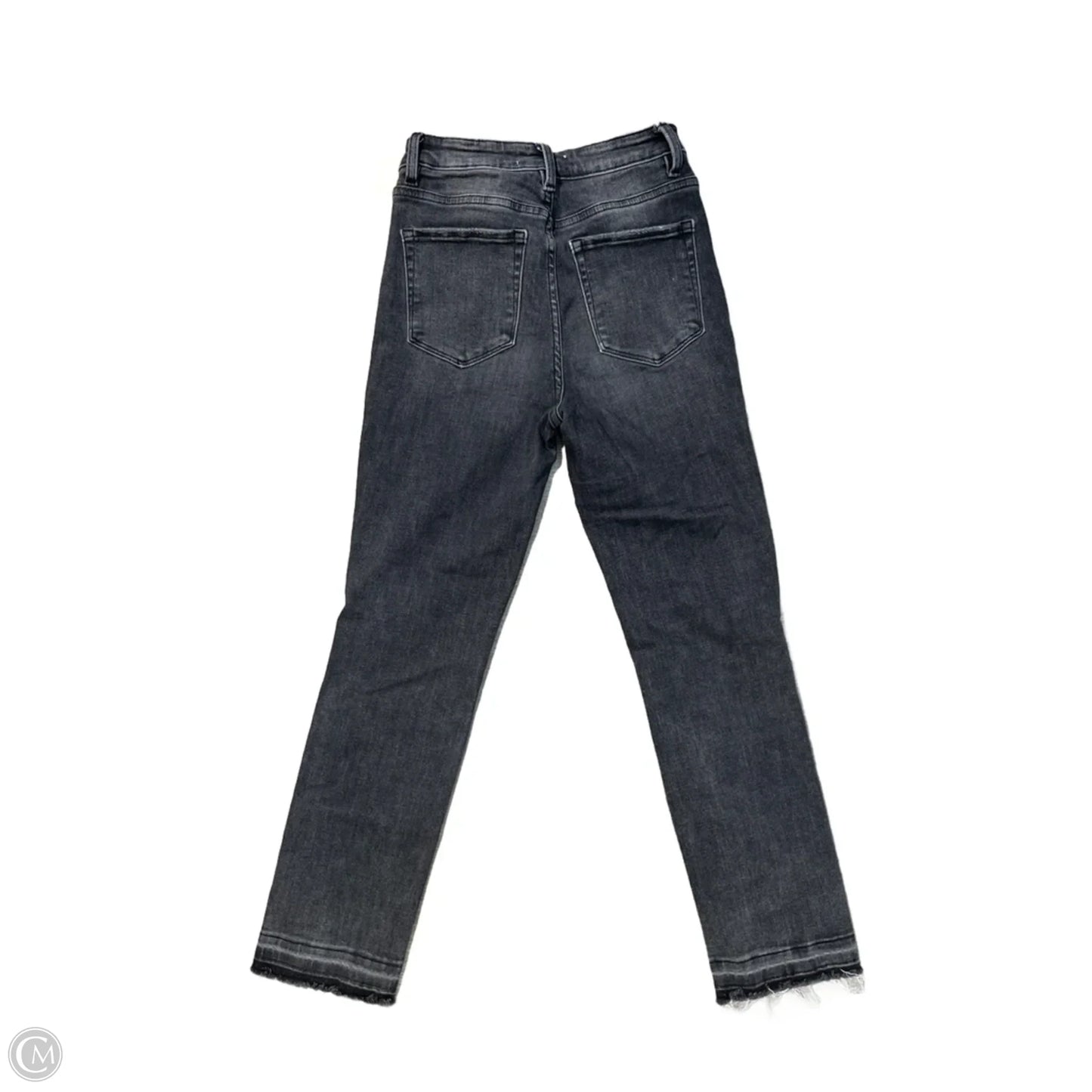Jeans Straight By Vervet In Grey, Size: 26