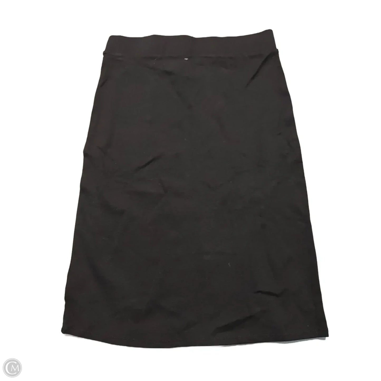Skirt Midi By Zenana Outfitters In Black, Size: Xl