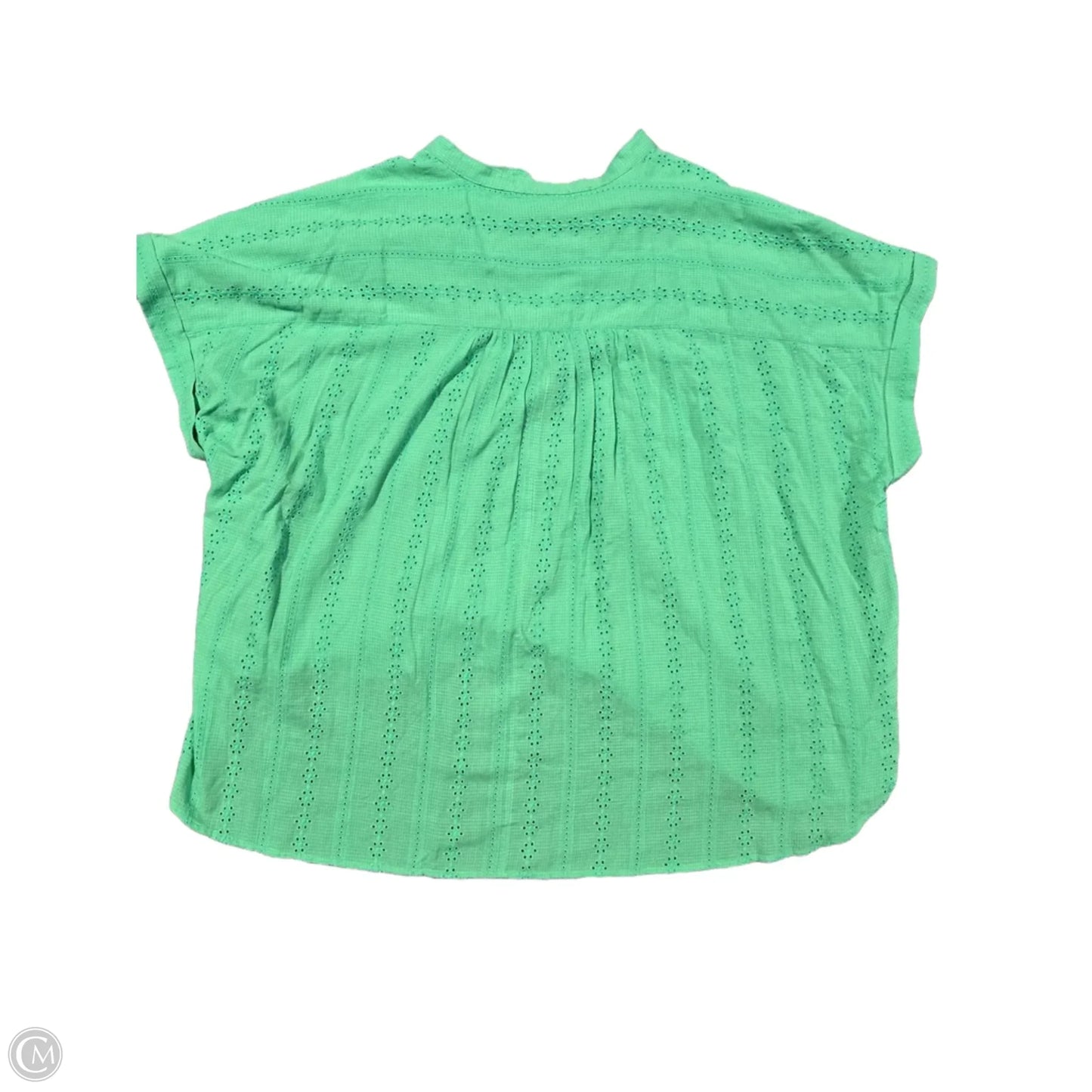 Top Short Sleeve By Lane Bryant In Green, Size: 3x