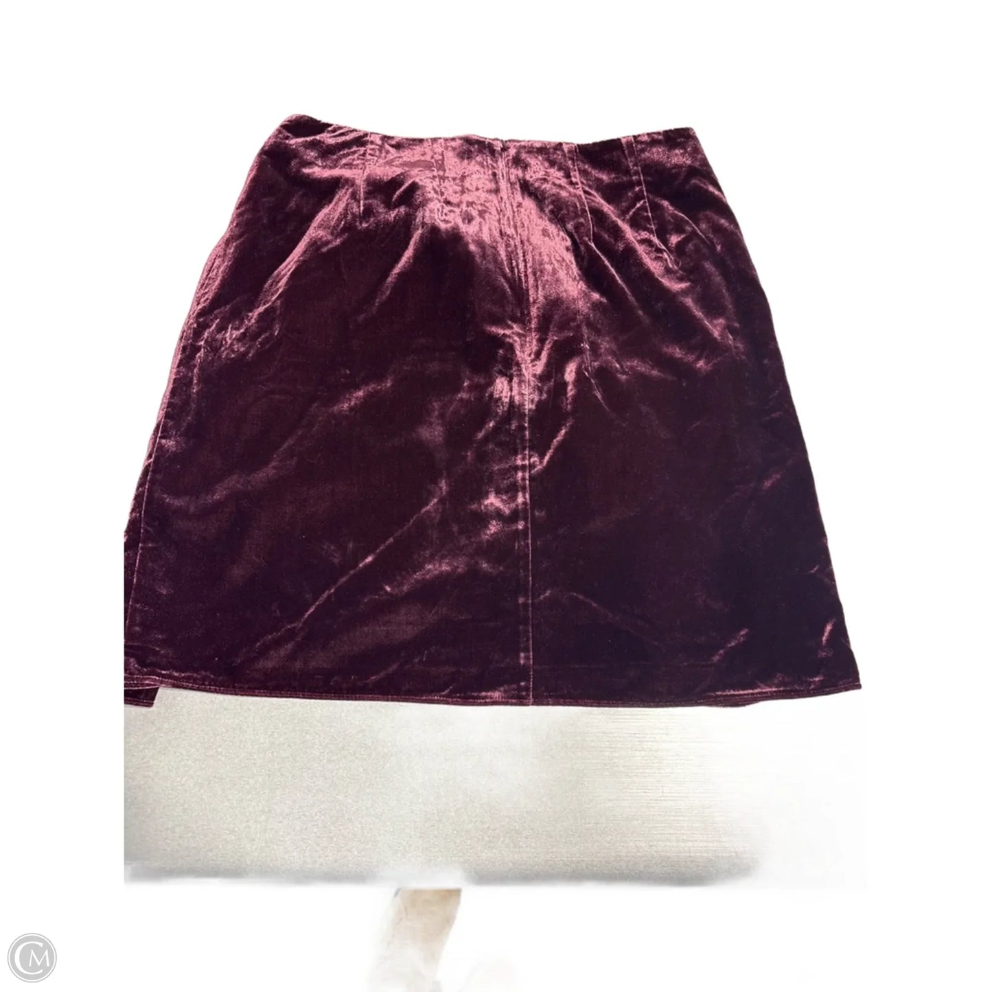 Skirt Midi By Loft In Maroon, Size: 14