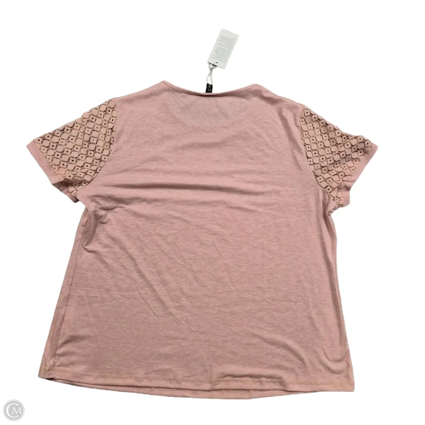 Top Short Sleeve By Automet In Pink, Size: XXL
