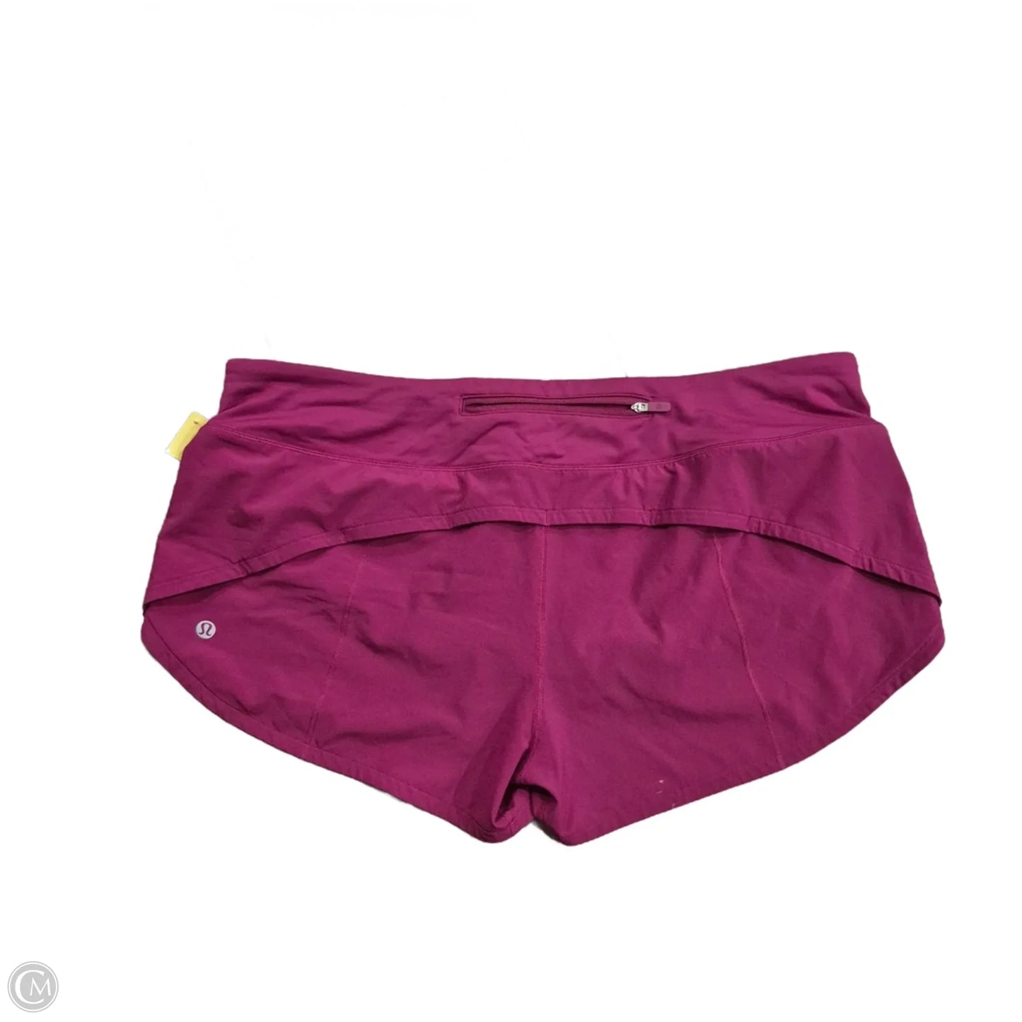 Athletic Shorts By Lululemon In Purple, Size: 12