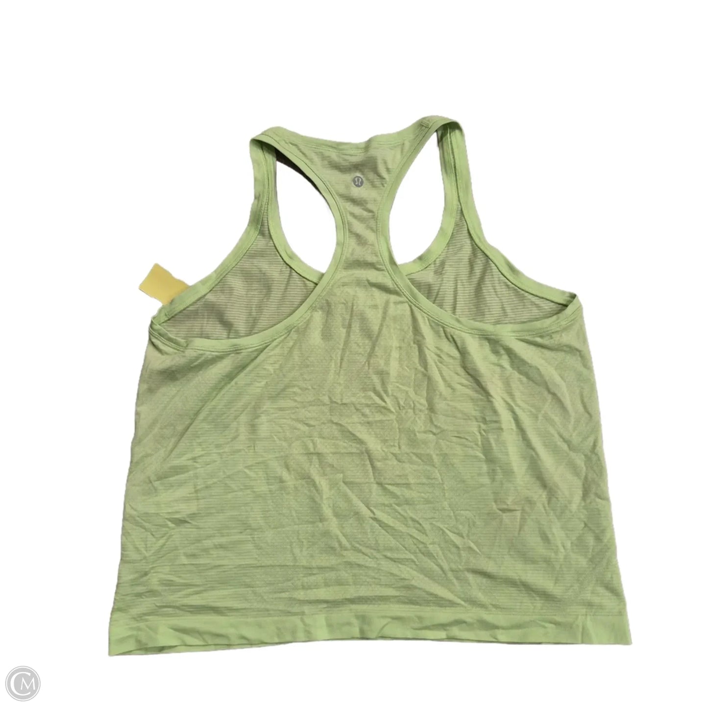 Athletic Tank Top By Lululemon In Green, Size: 14