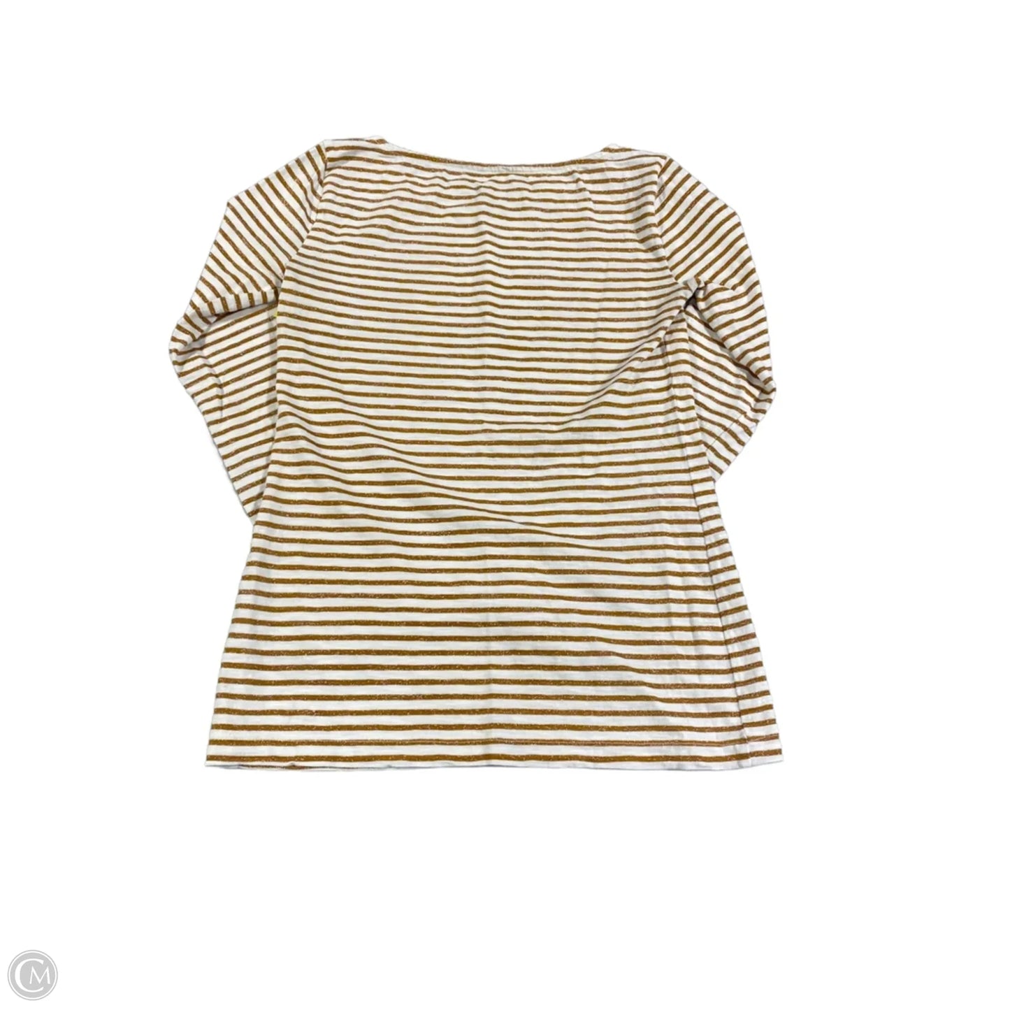 Top Long Sleeve By J. Crew In Striped Pattern, Size: Xs