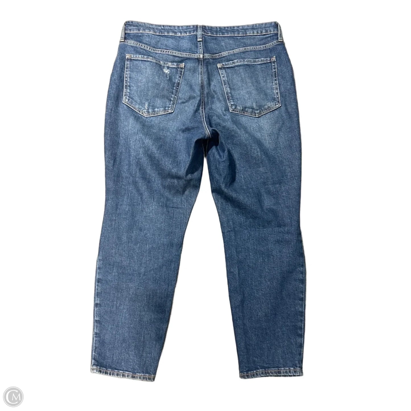 Jeans Straight By Old Navy In Blue Denim, Size: 16