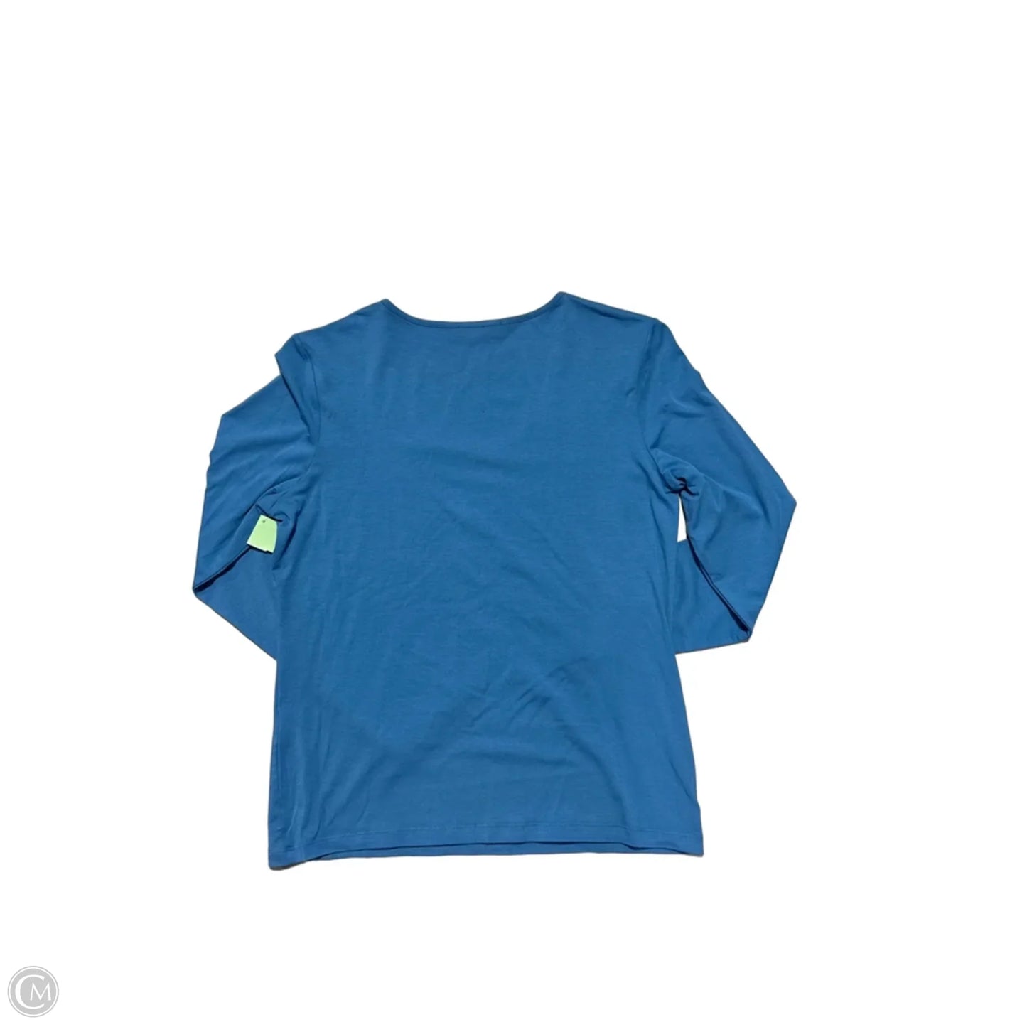 Top Long Sleeve By Kettlewell In Blue, Size: L